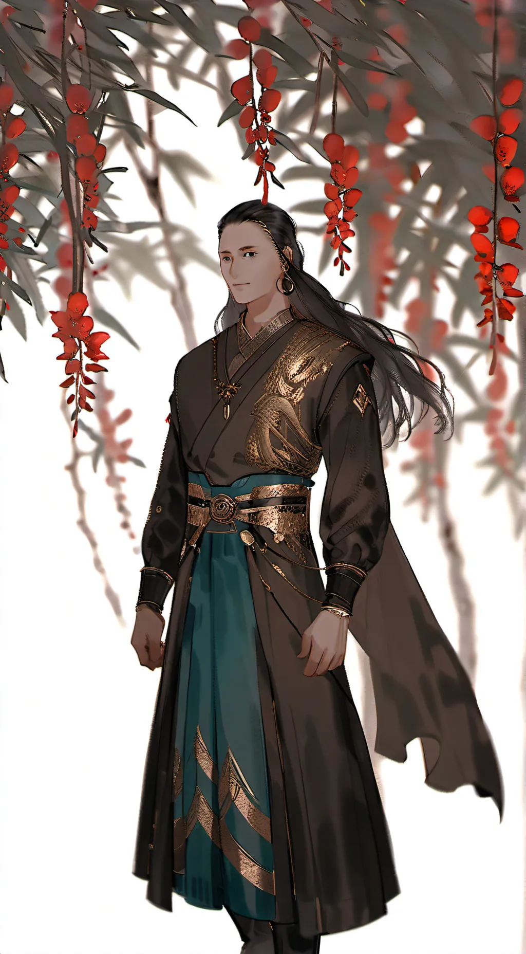 ai character: countryballs world background