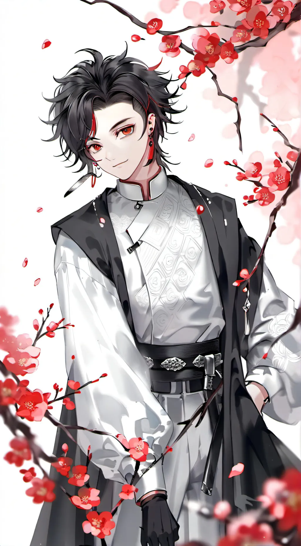 ai character: demon Slayer  background