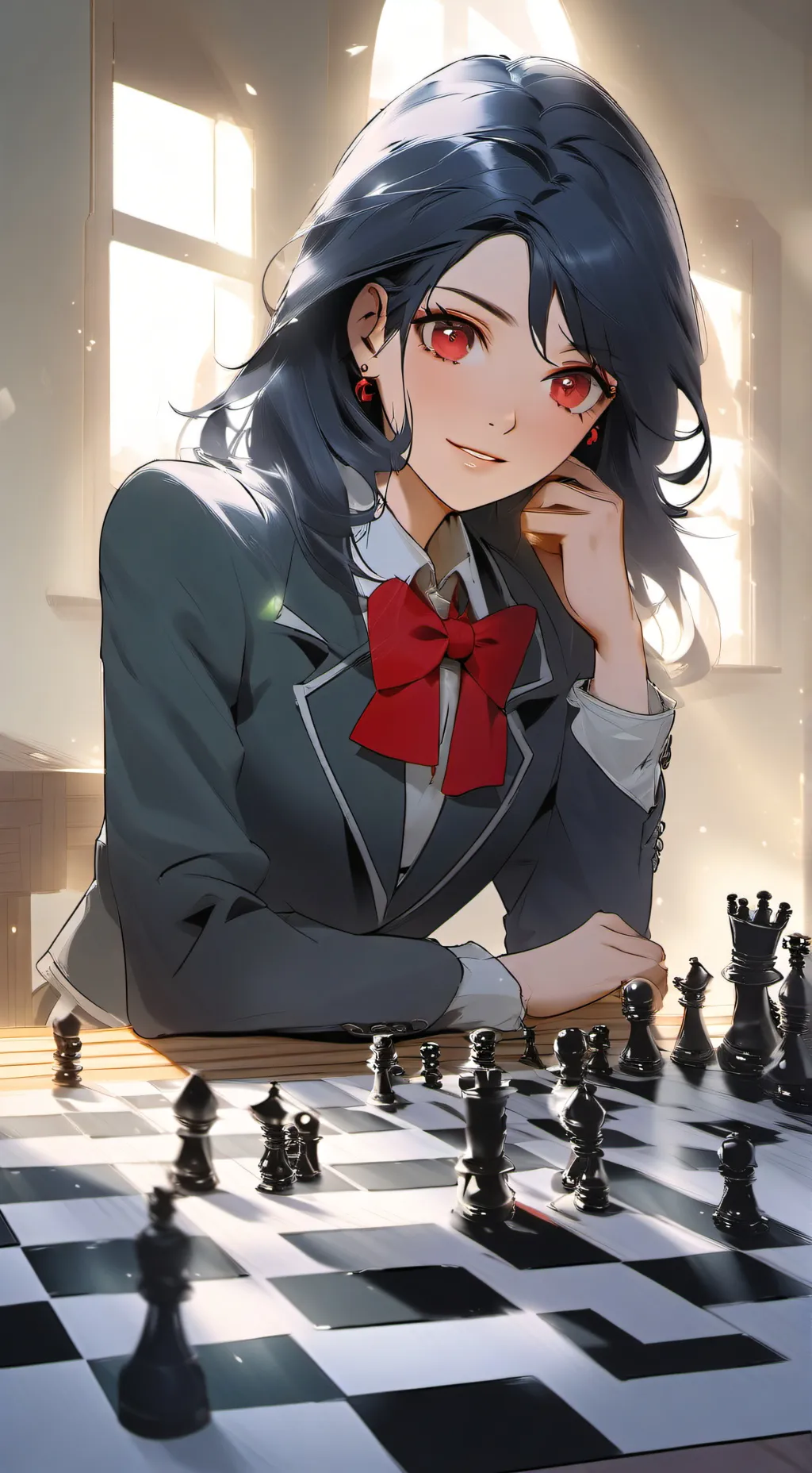 ai character: Akiko background