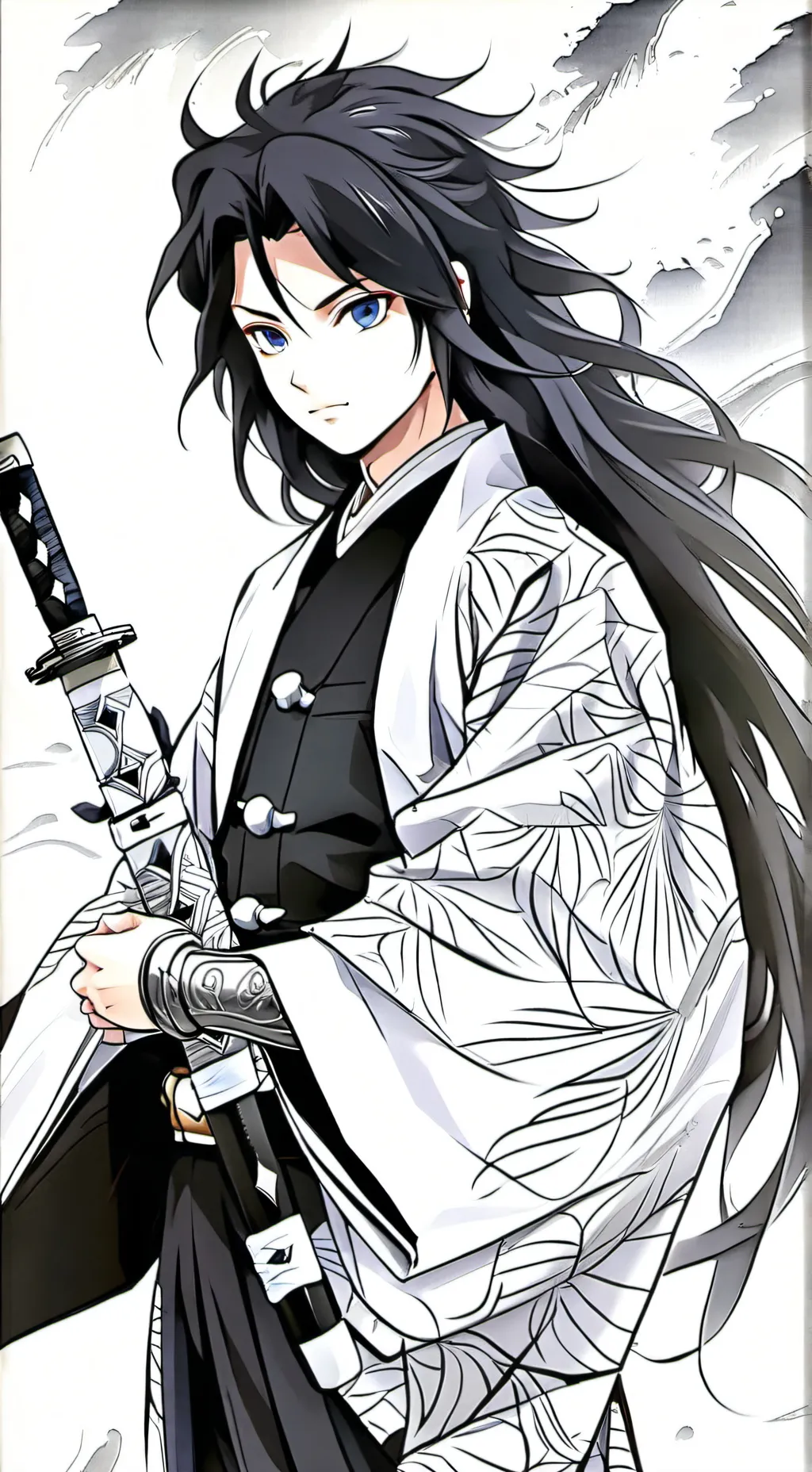 ai character: giyu background