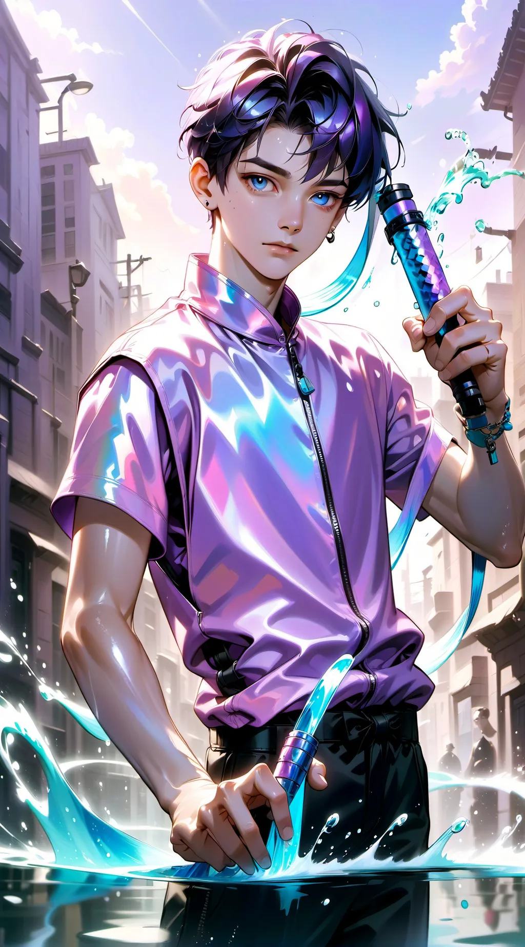 ai character: legato background