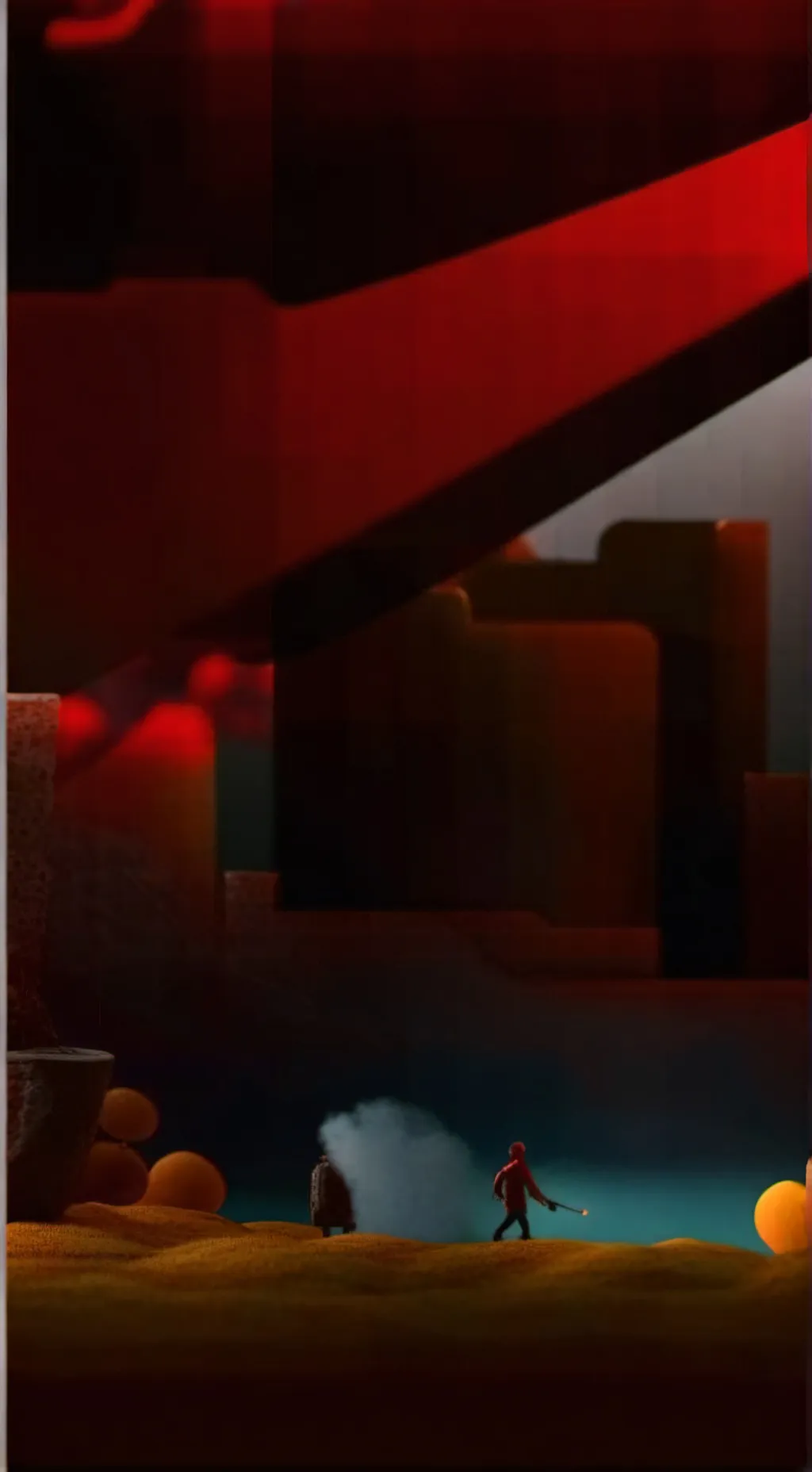 ai character: Poppy playtime 4 background