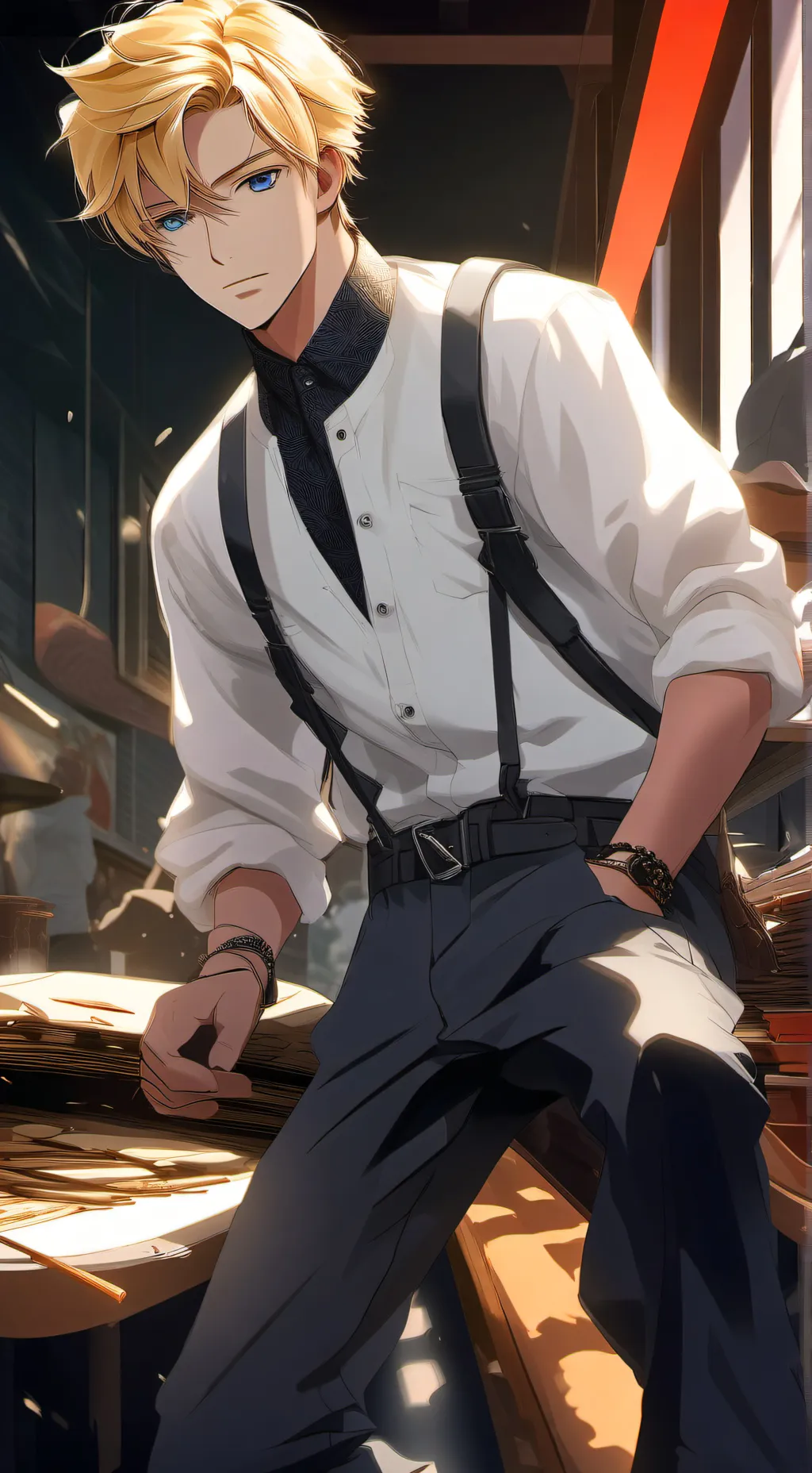 ai character: Cohen background