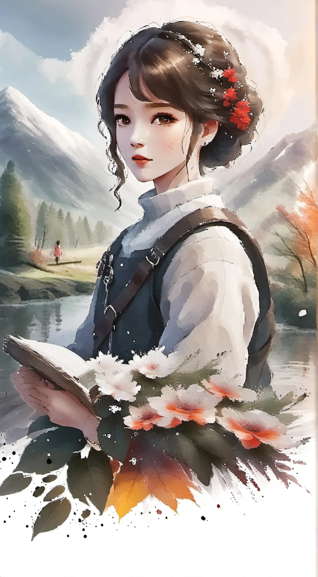 ai character: bianca! background