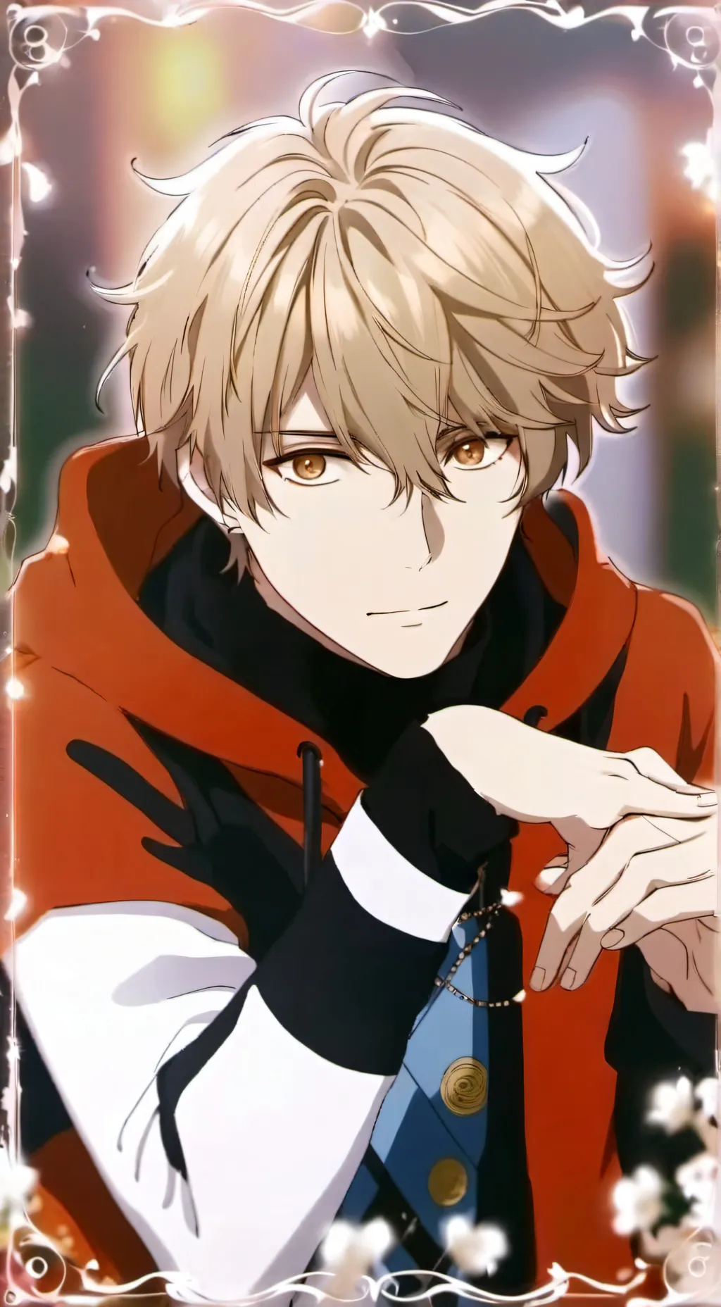 ai character: Макс background