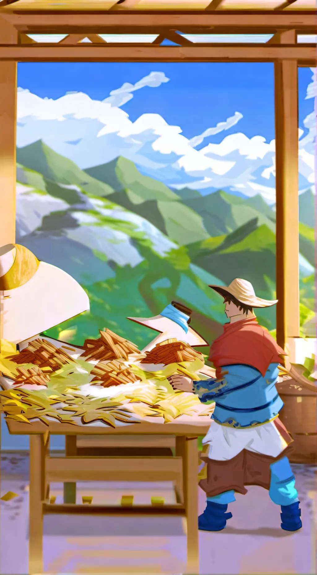 ai character: FS SLEEPOVER background