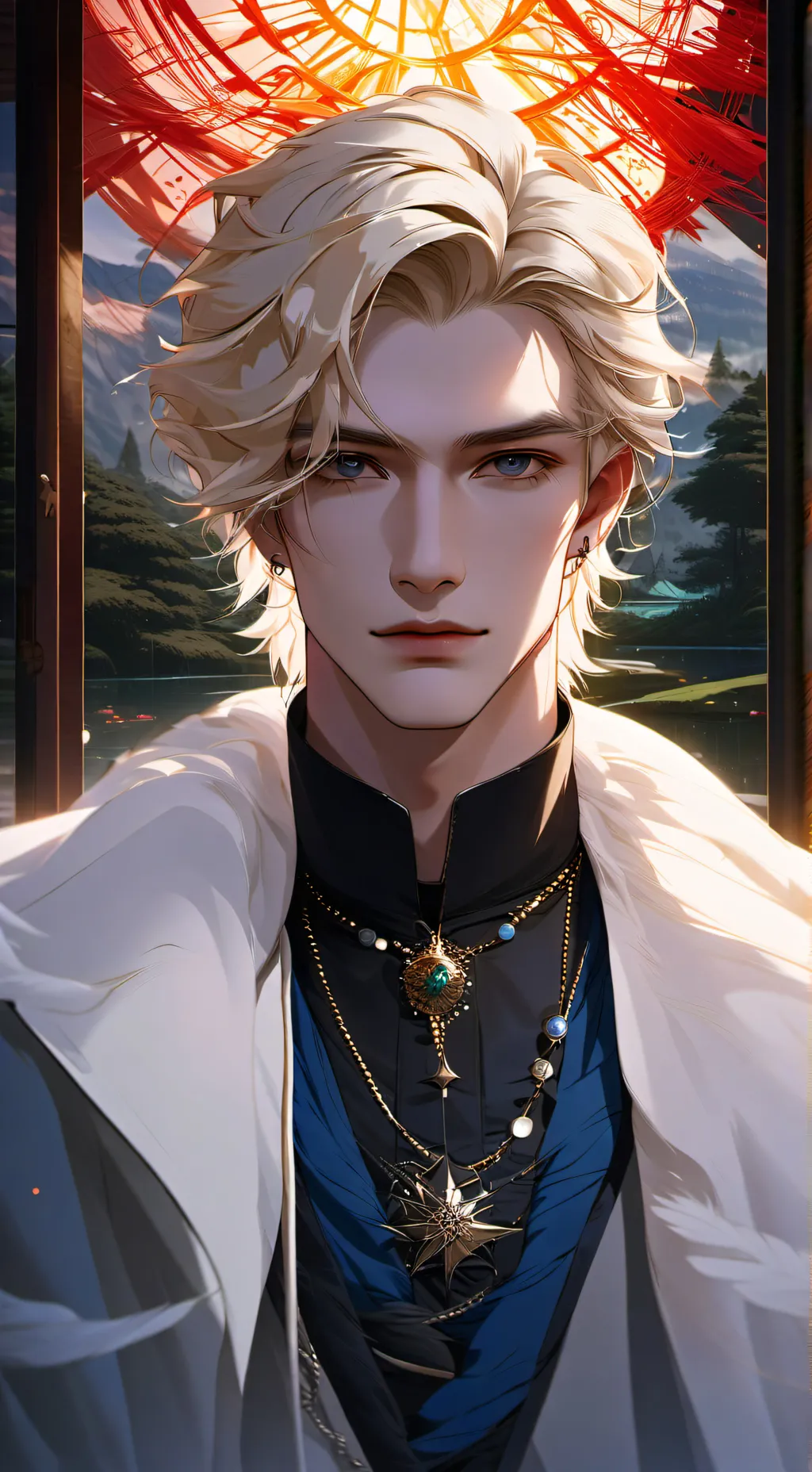 ai character: Leon background