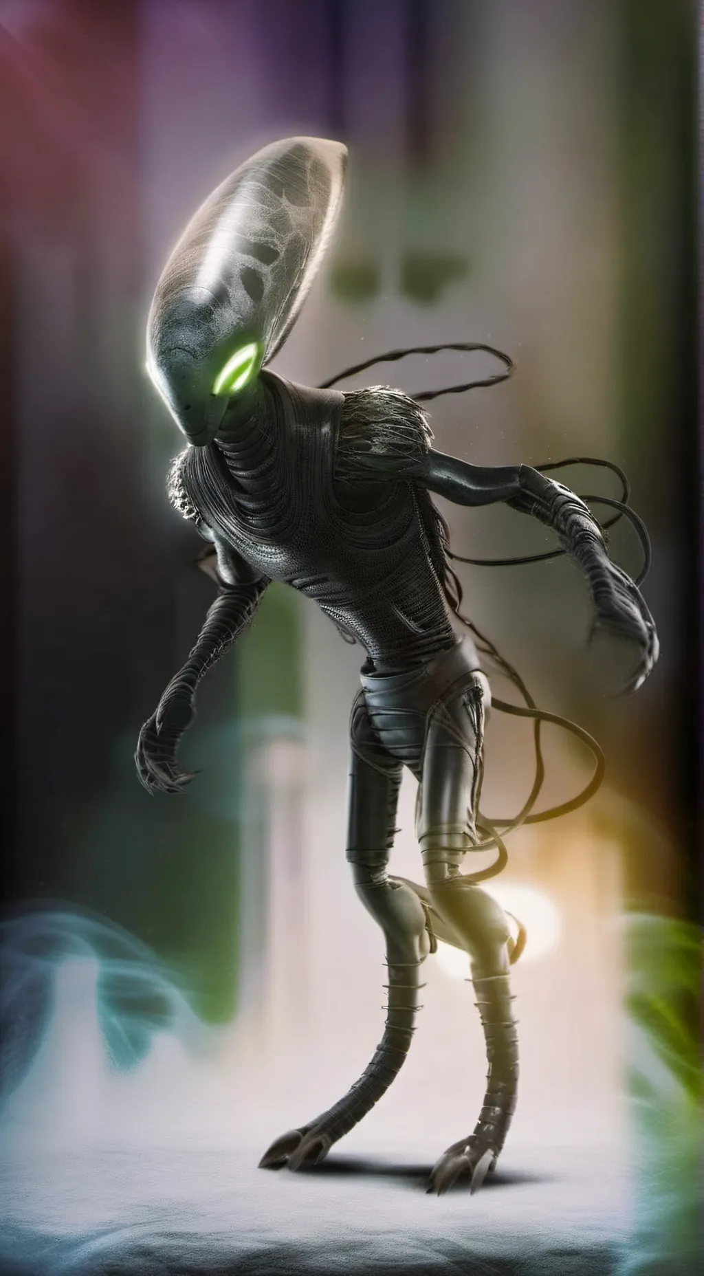 ai character: Cyber Lex background