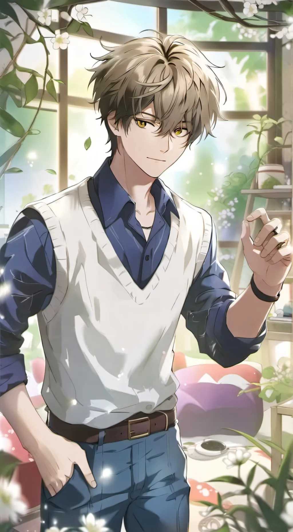 ai character: Mha background