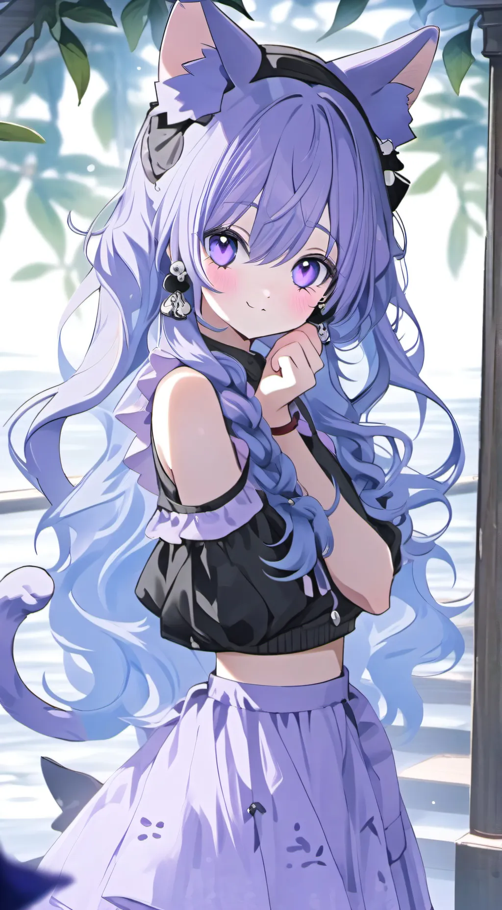 ai character: spirit starlight background