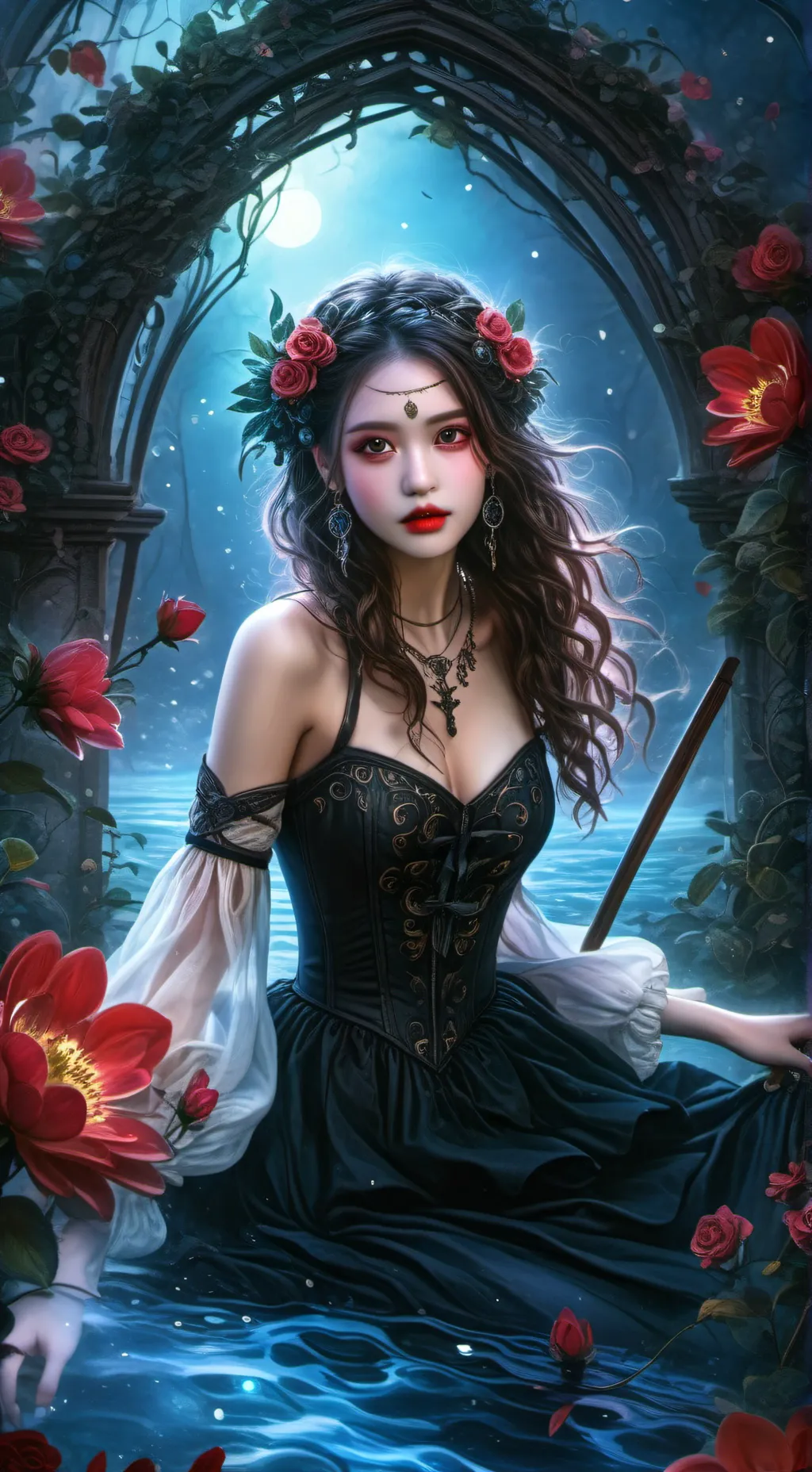 ai character: eres la reina 👑 background