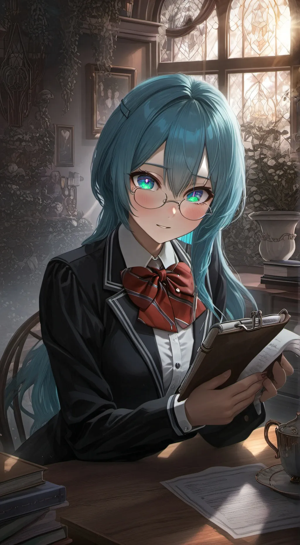 ai character: Miyuki background