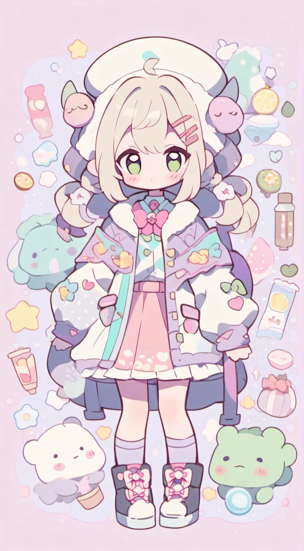 ai character: Sprunki  background