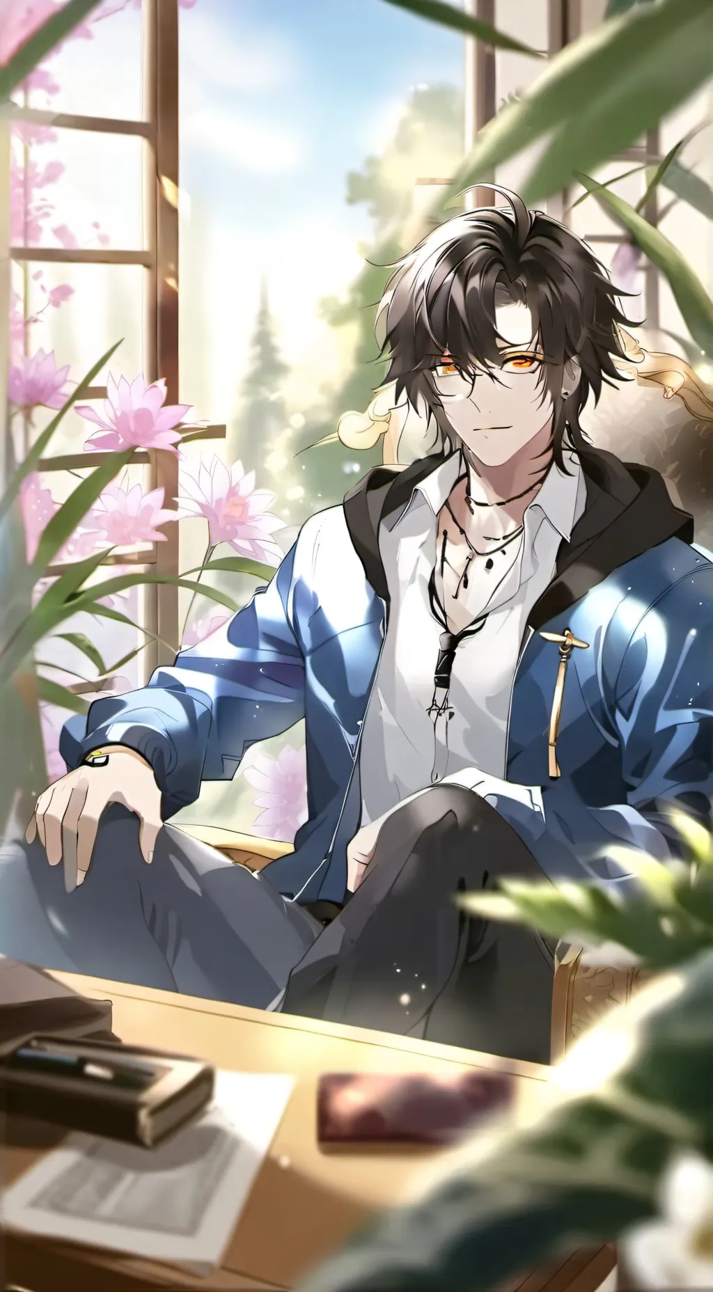 ai character: Mavric background