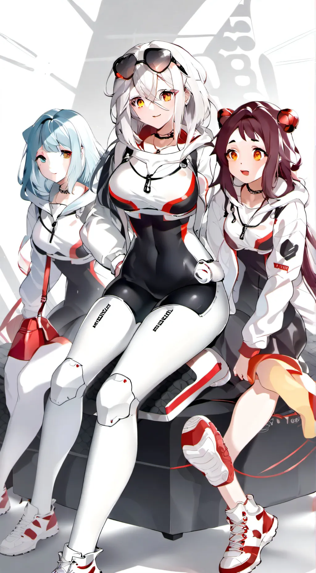 ai character: Mecha Team background