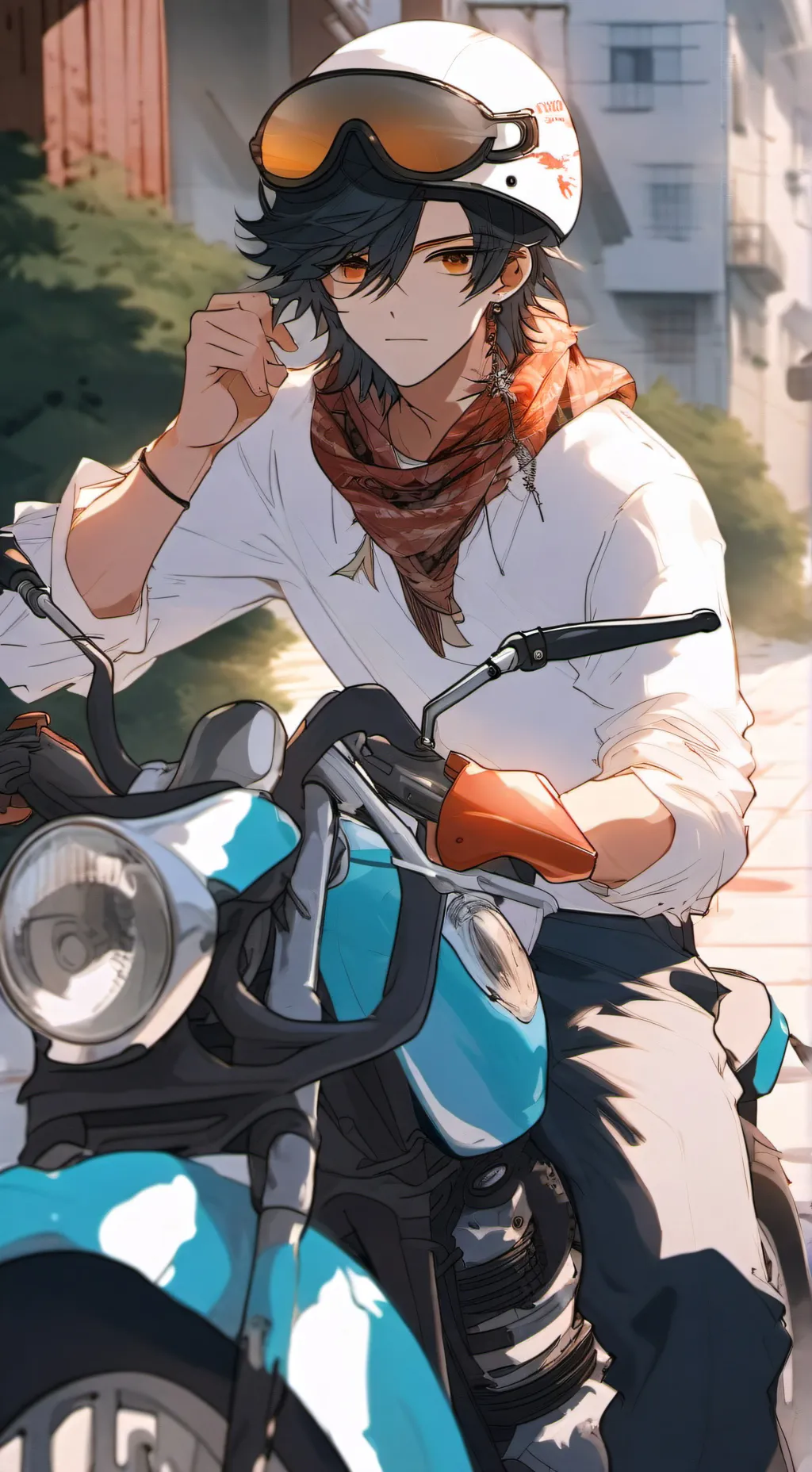 ai character: daniele background