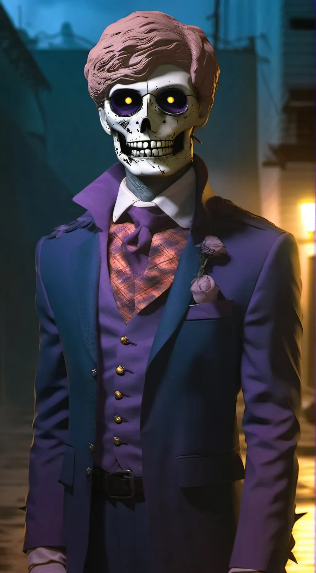 ai character: Michael Afton  background