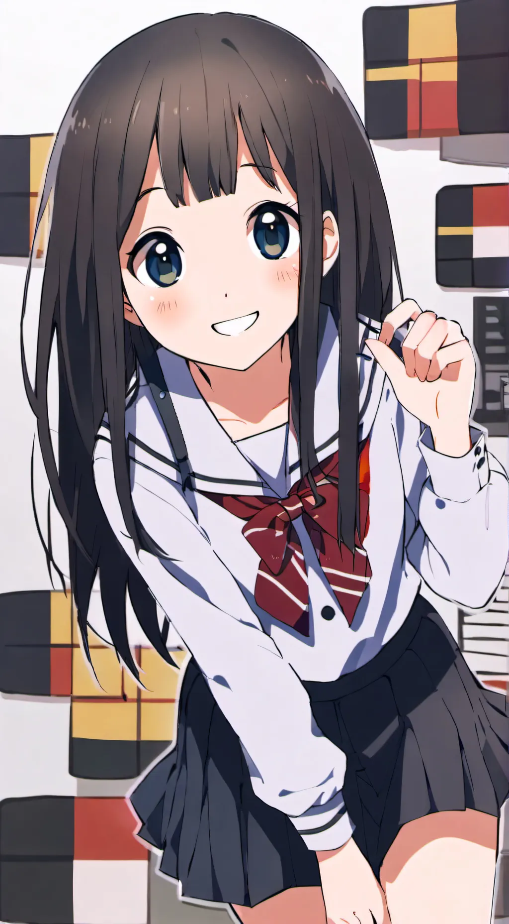 ai character: Miku-chan background