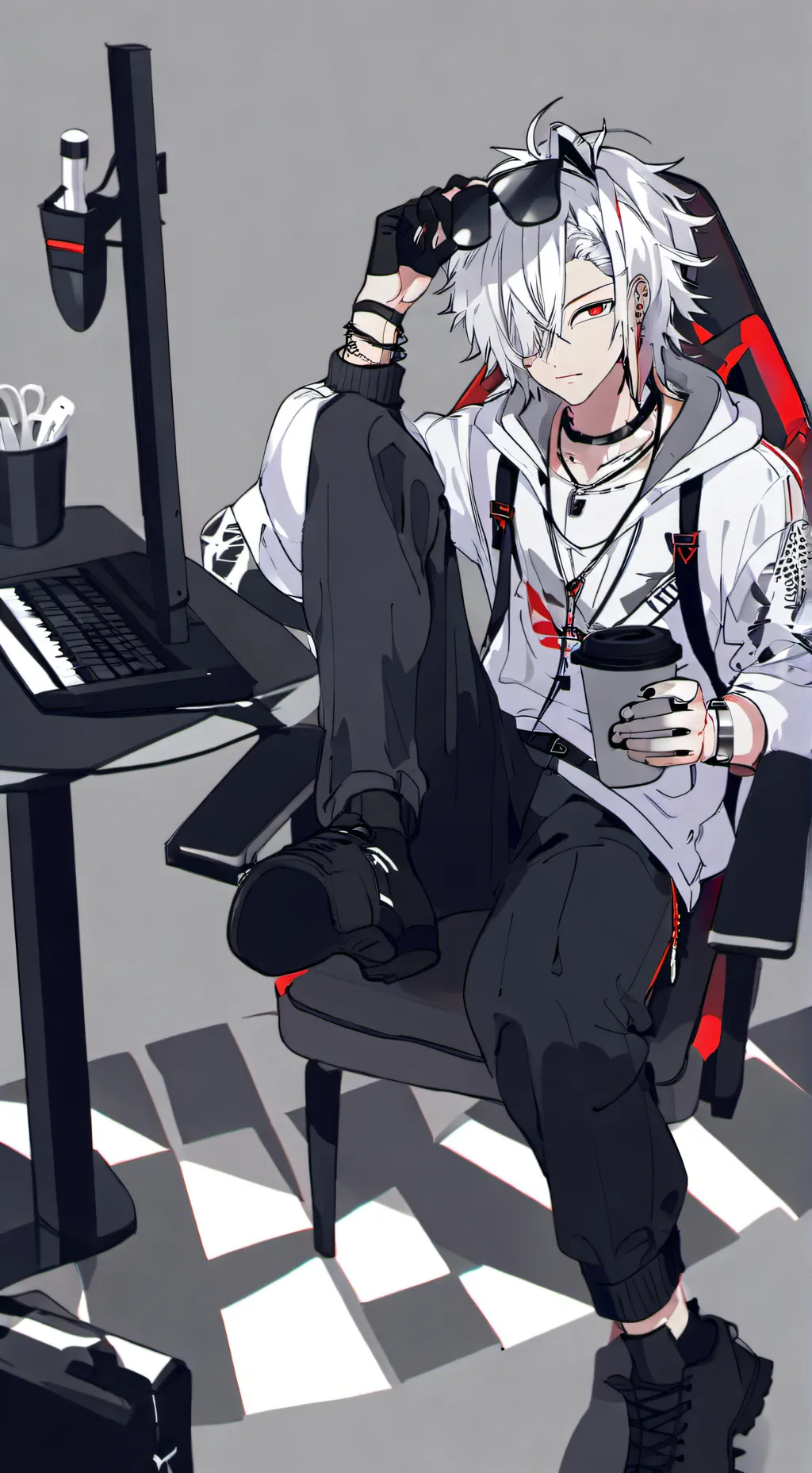 ai character: Ryan  background