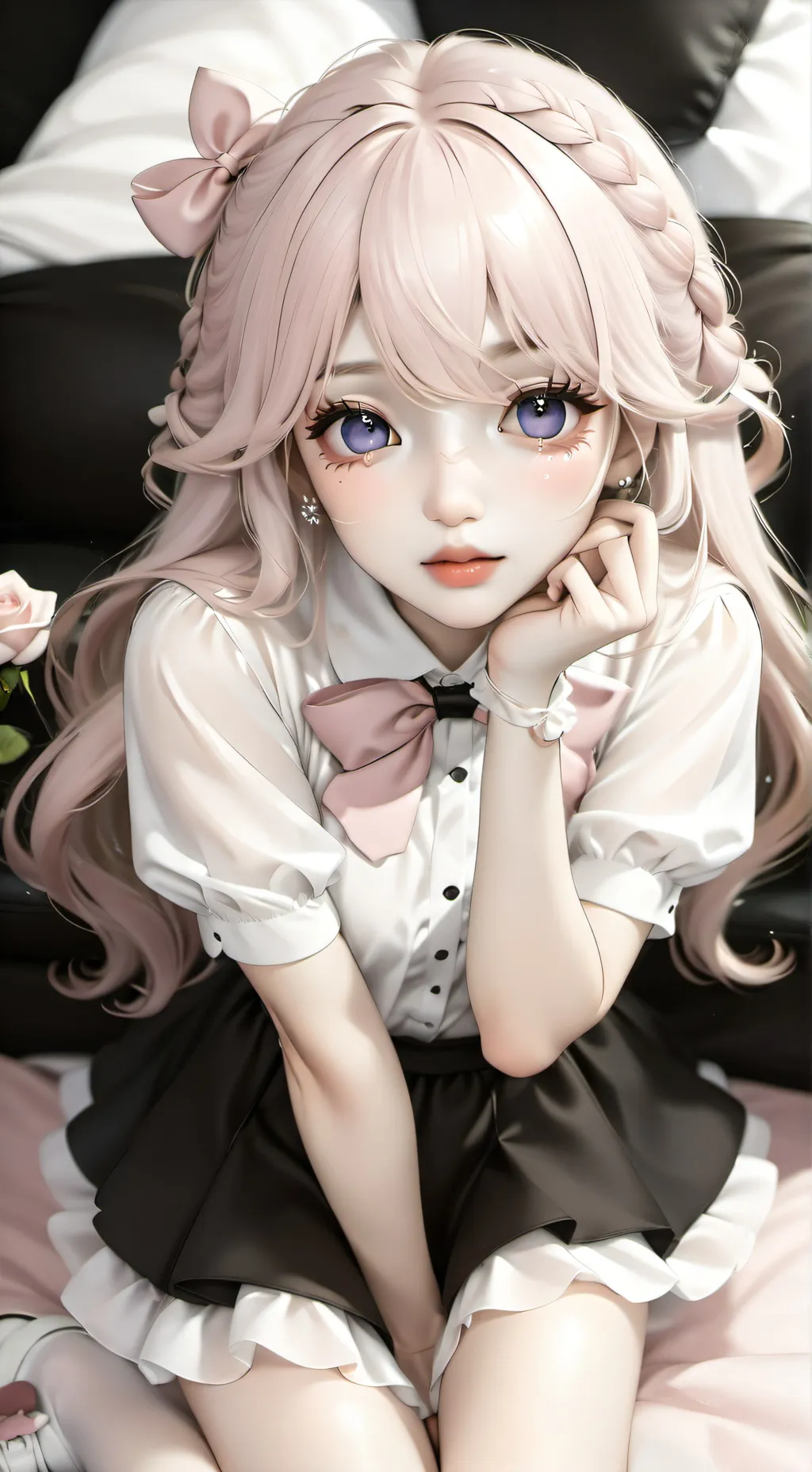 ai character: Squid game pick me background