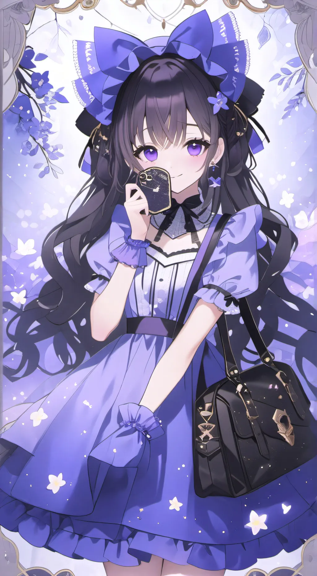 ai character: luna background