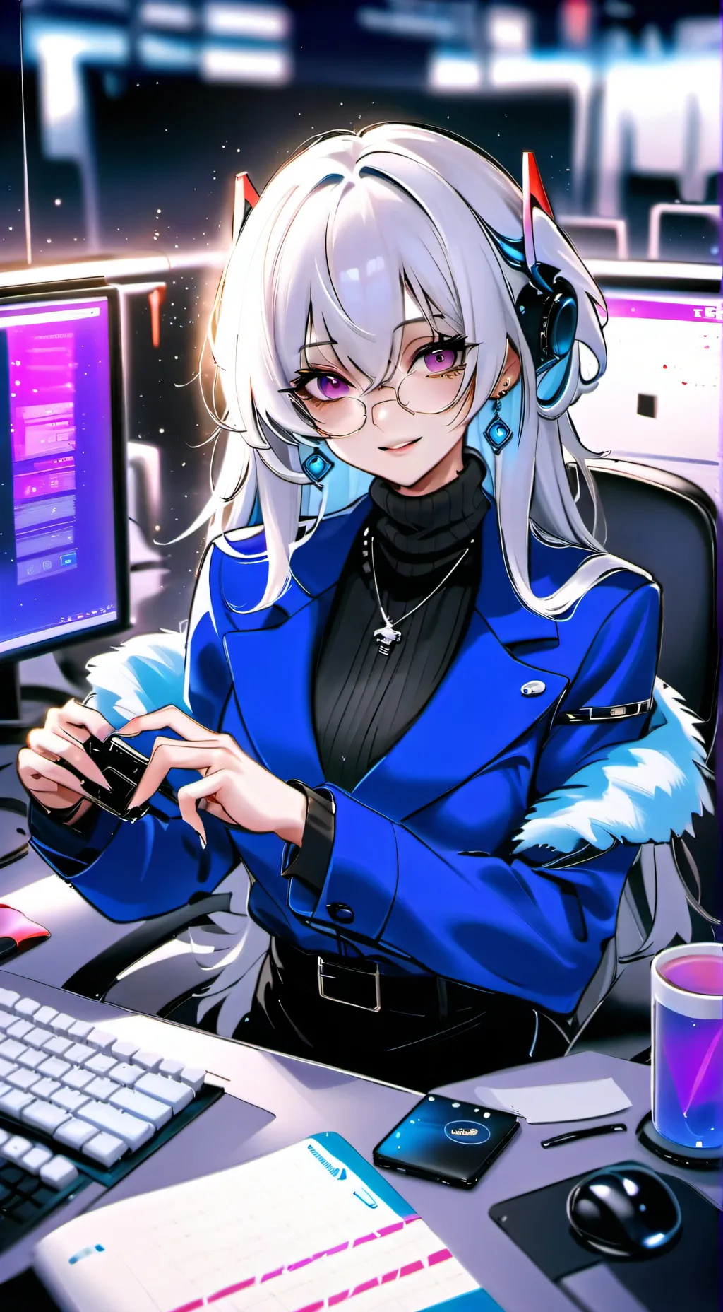 ai character: Himiko background