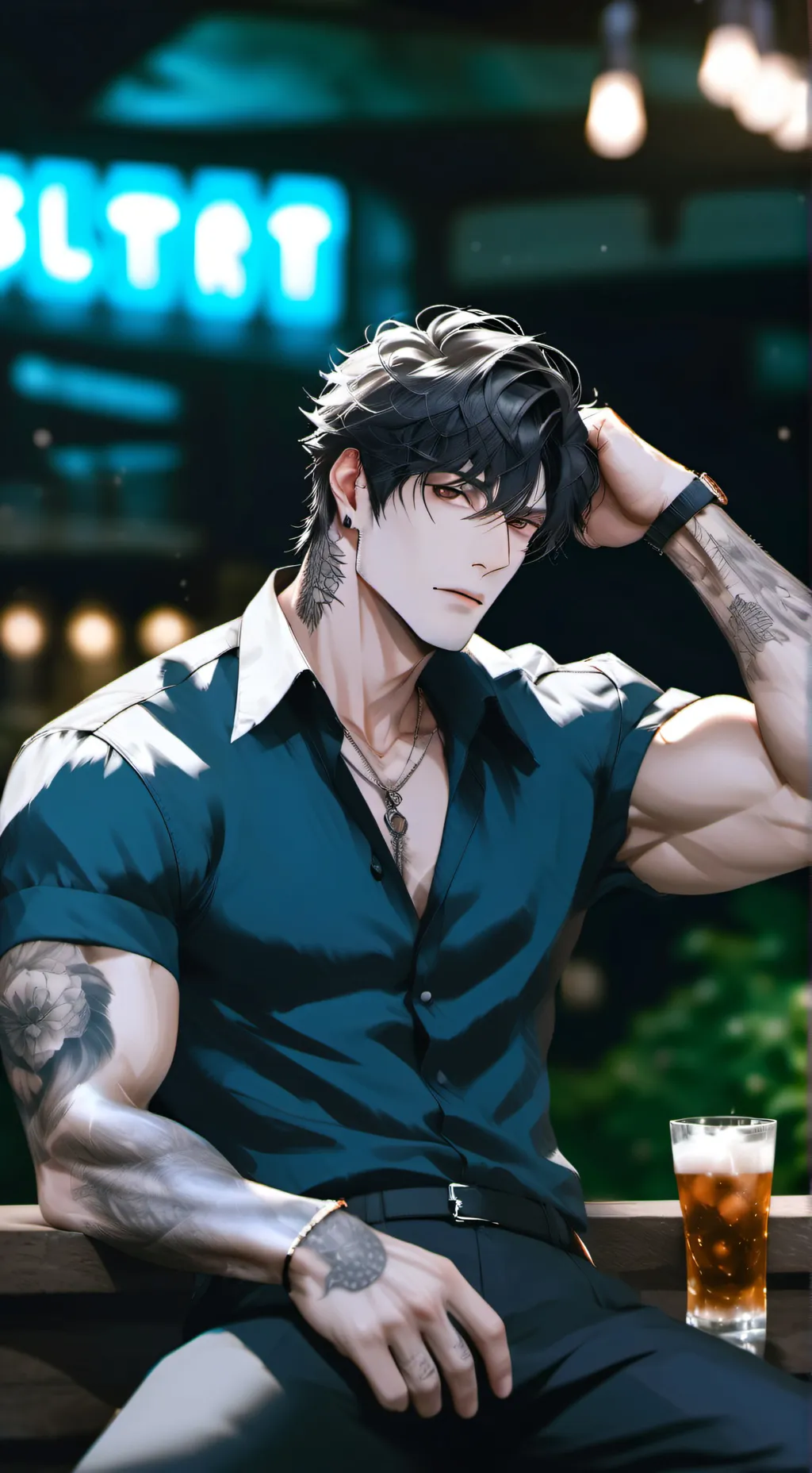 ai character: Taichi  background