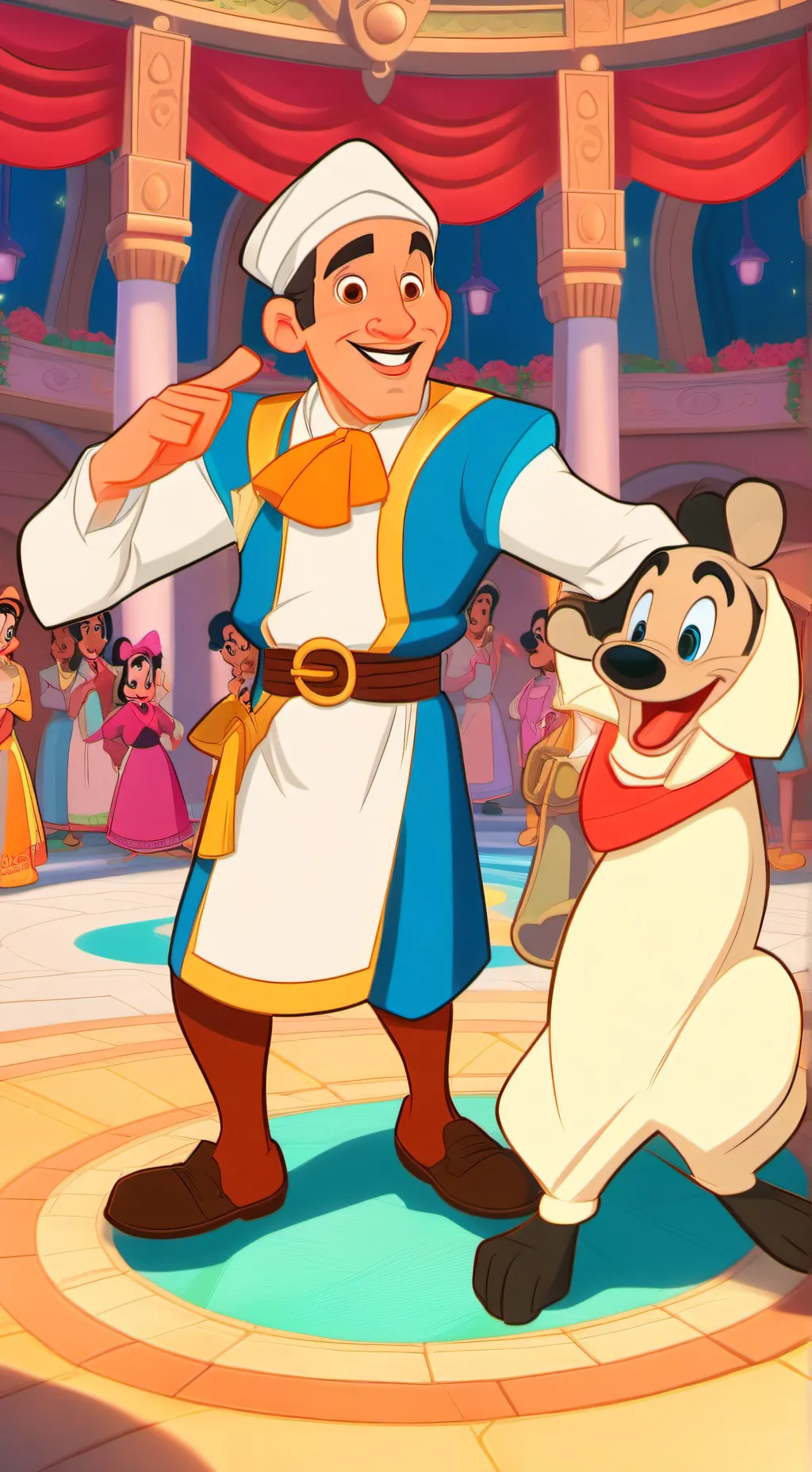 ai character: вова background