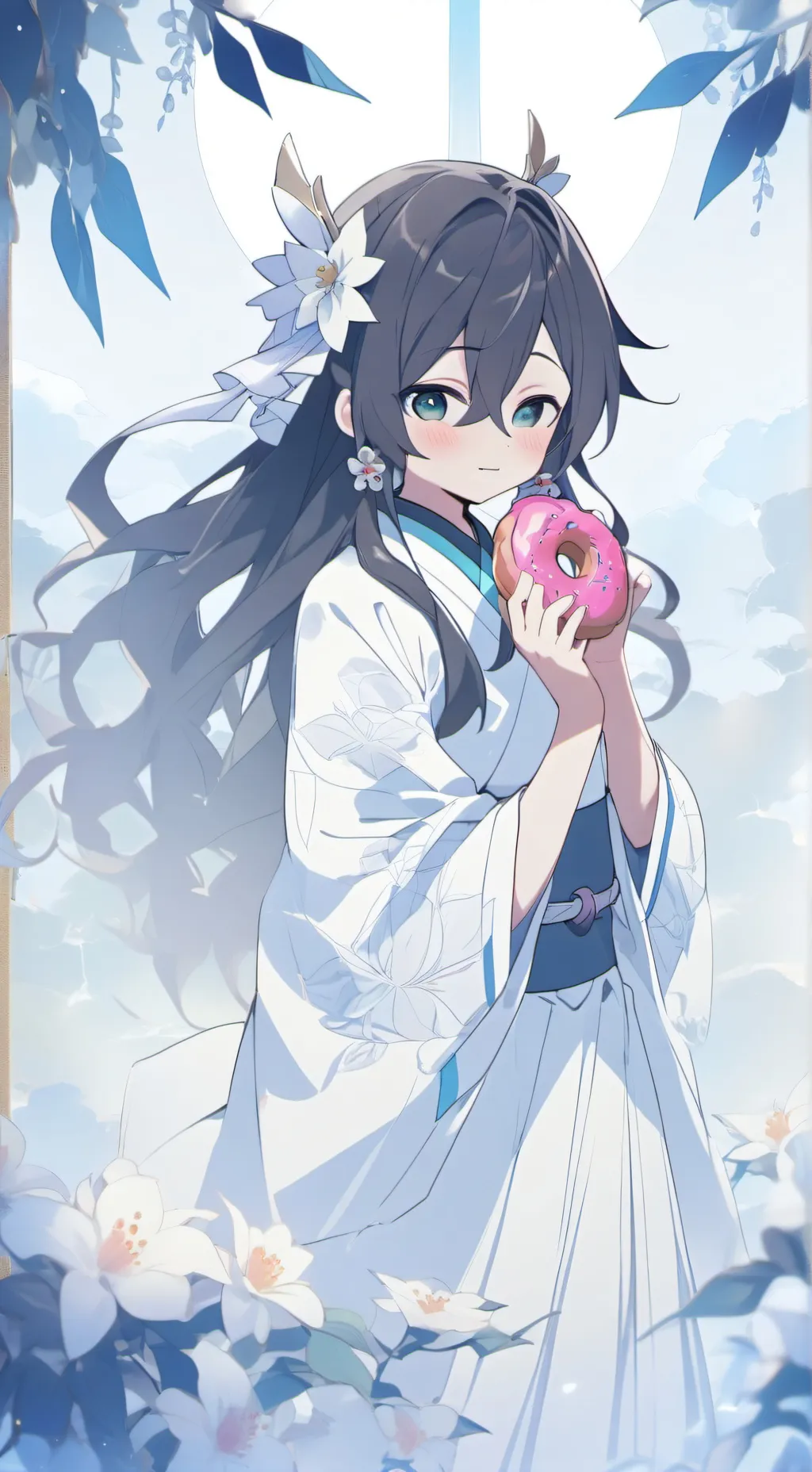 ai character: Kny Y/n house background