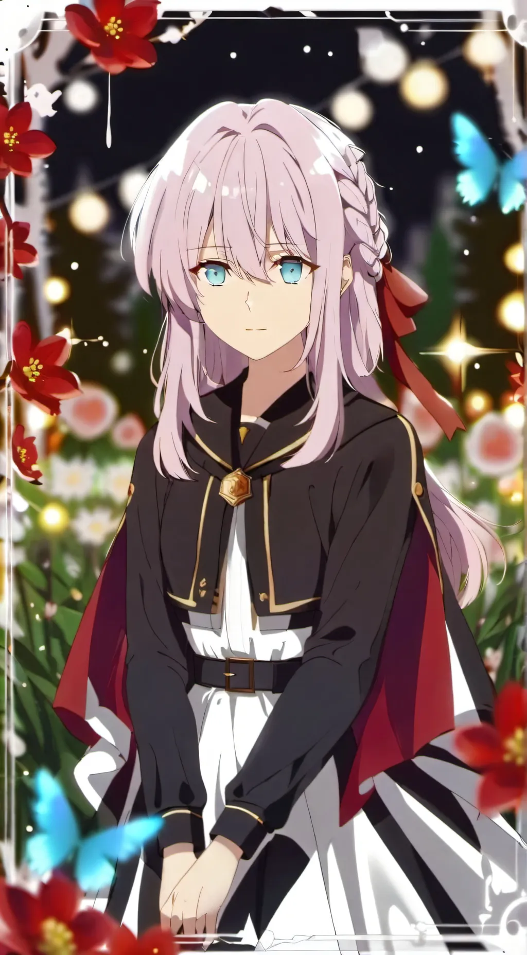 ai character: Shikimori (-san) background