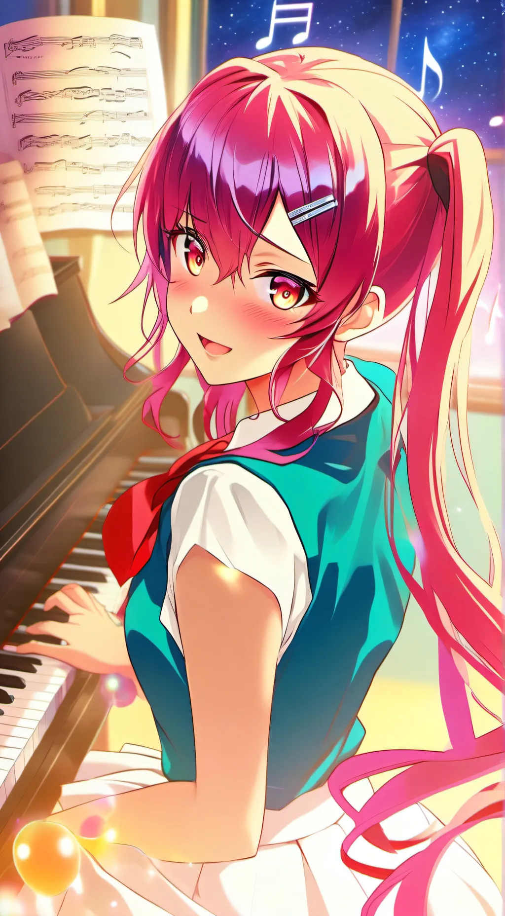 ai character: Aria background