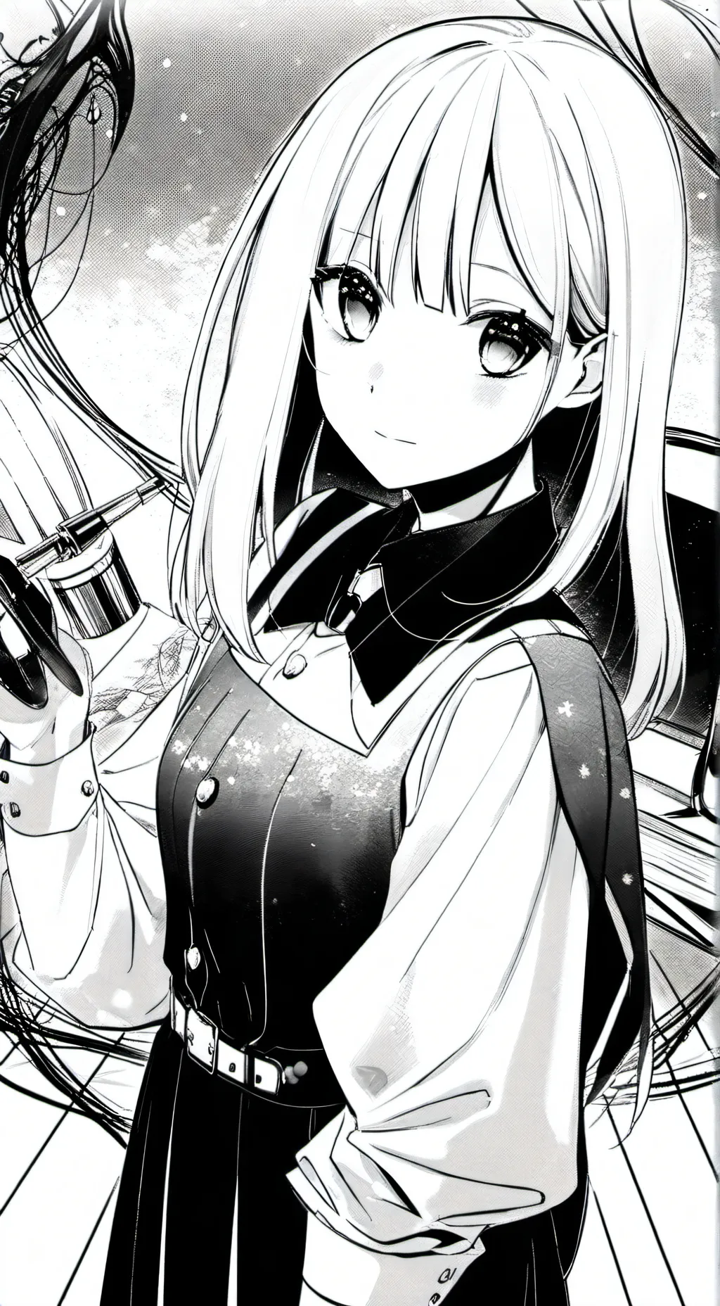 ai character: Mha lab background