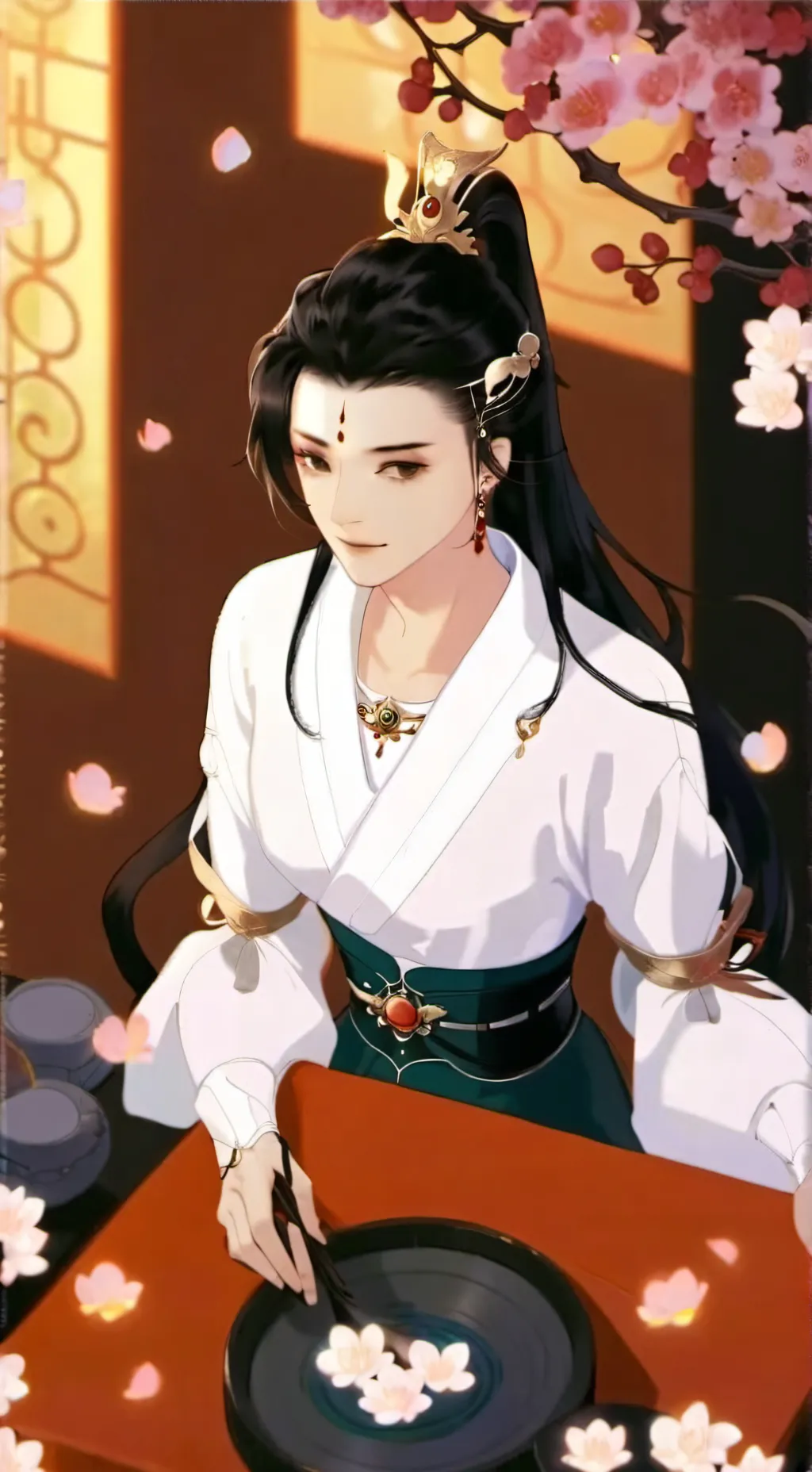 ai character: gato ou humano(nha background