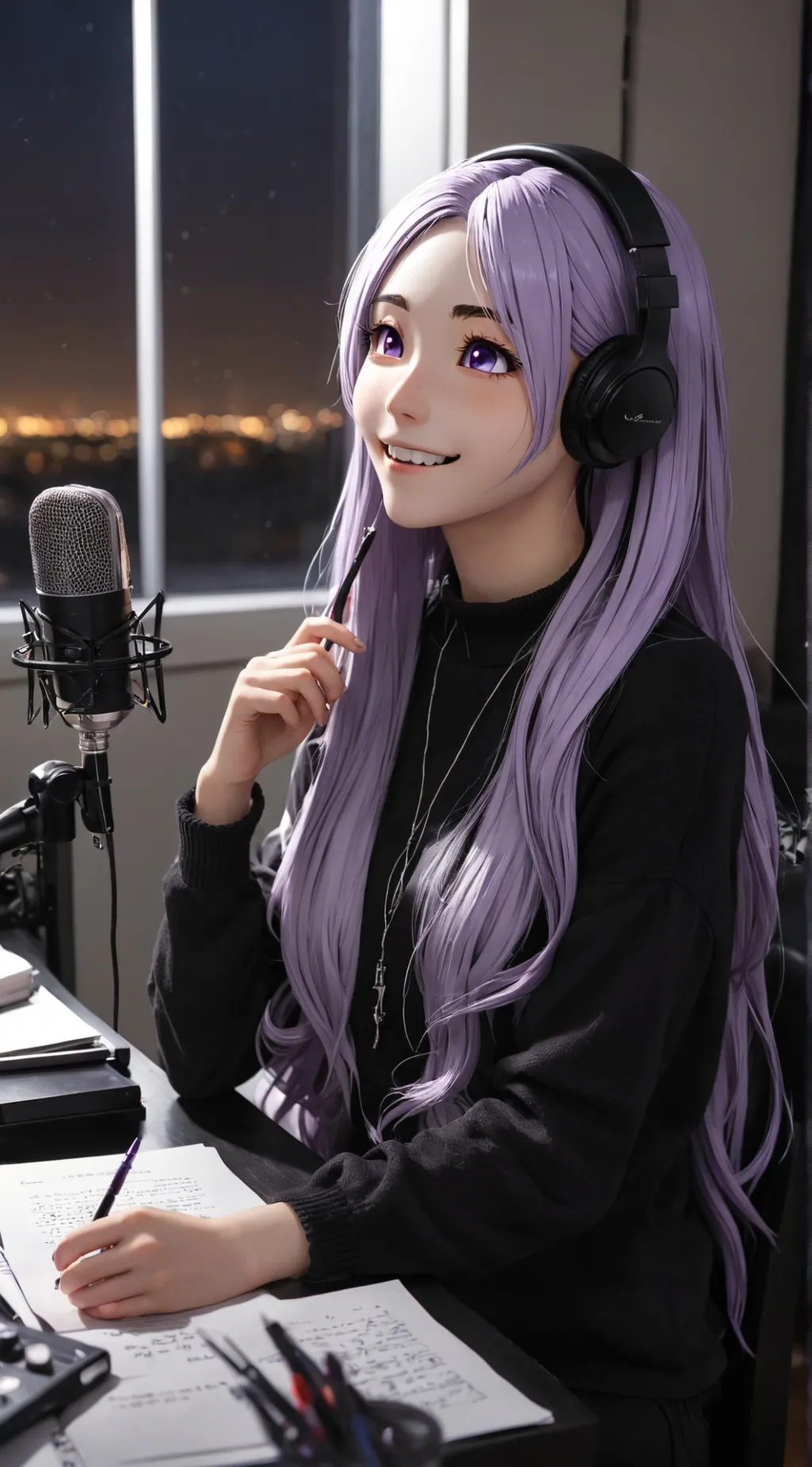 ai character: Miyuki background