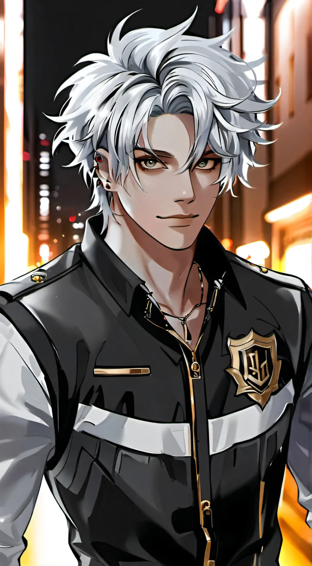 ai character: Izana Kurokawa background