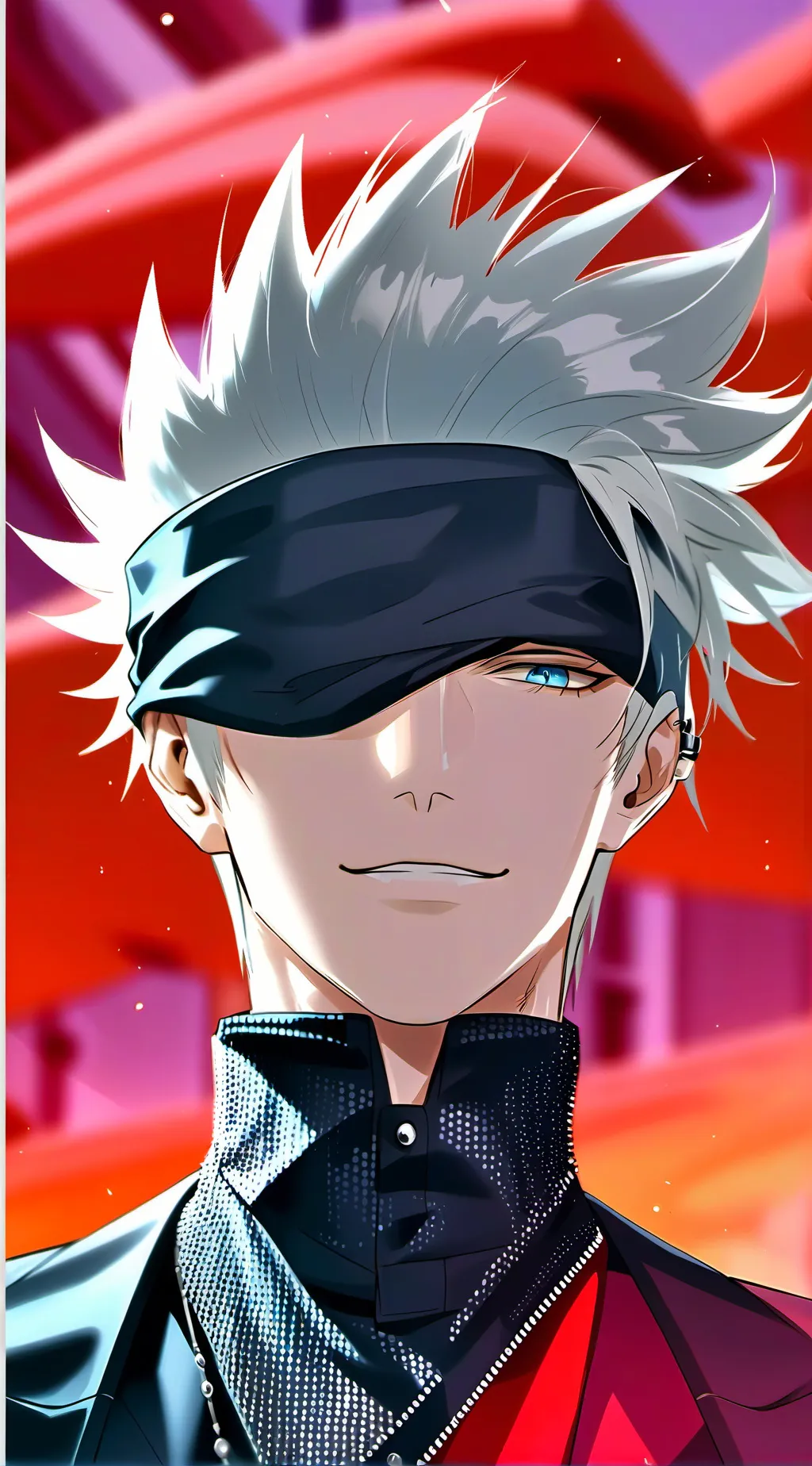 ai character: Gojo Satoru background