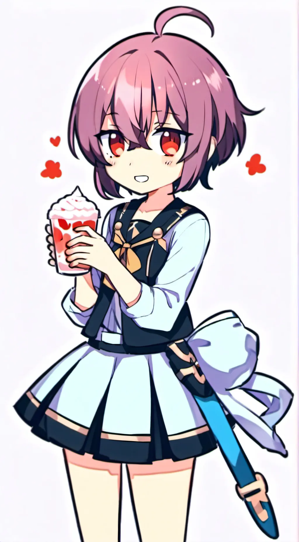 ai character: milly background