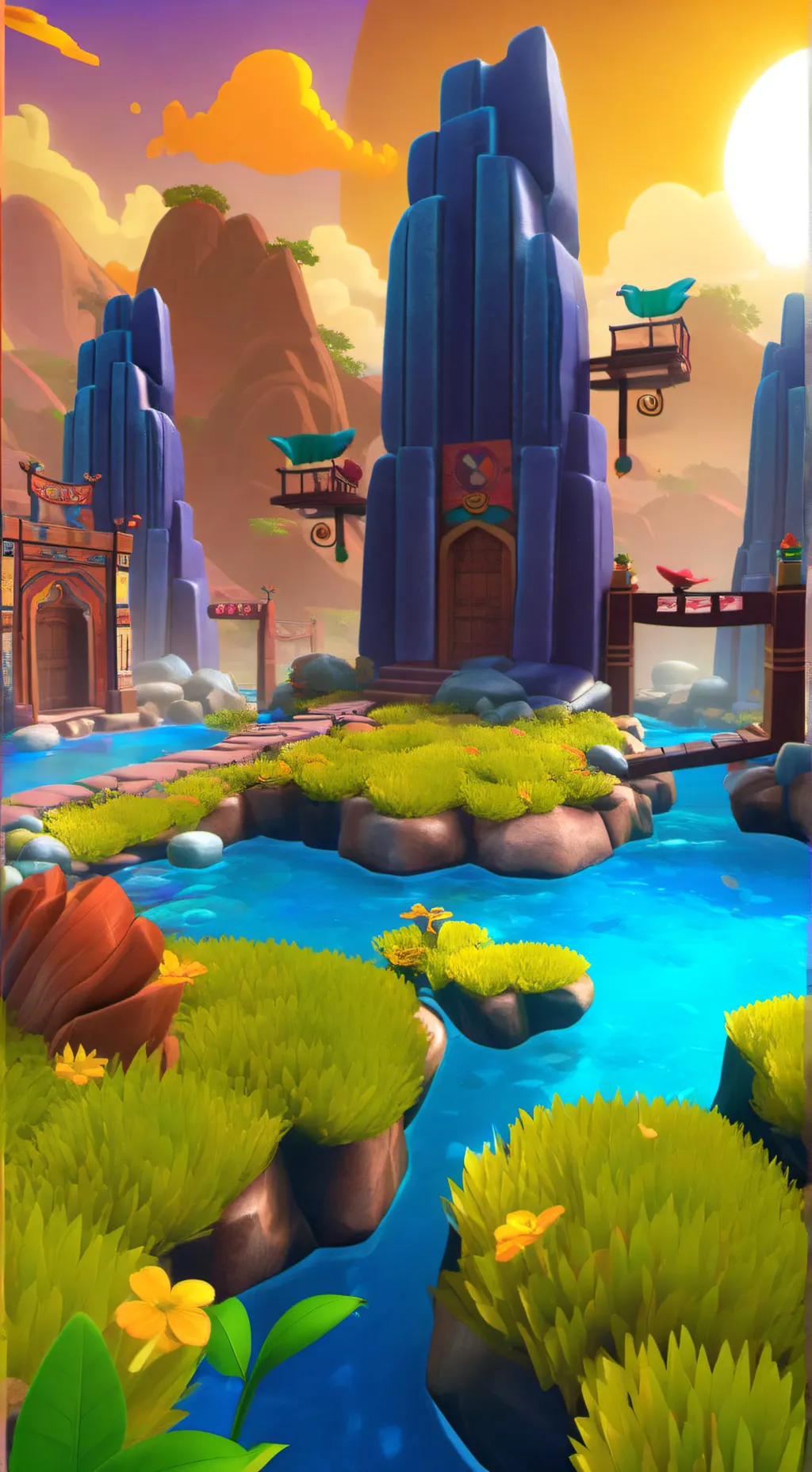 ai character: Paraguay 🇵🇾 background