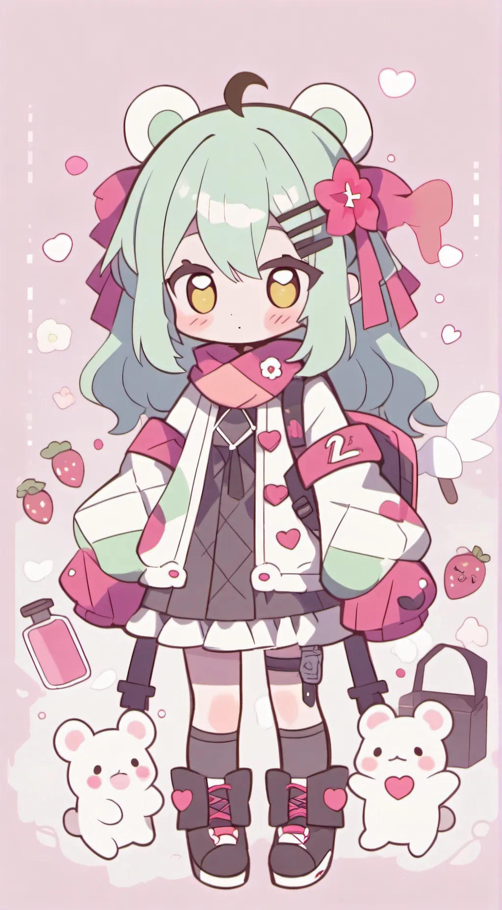 ai character: Hazbin Hotel background