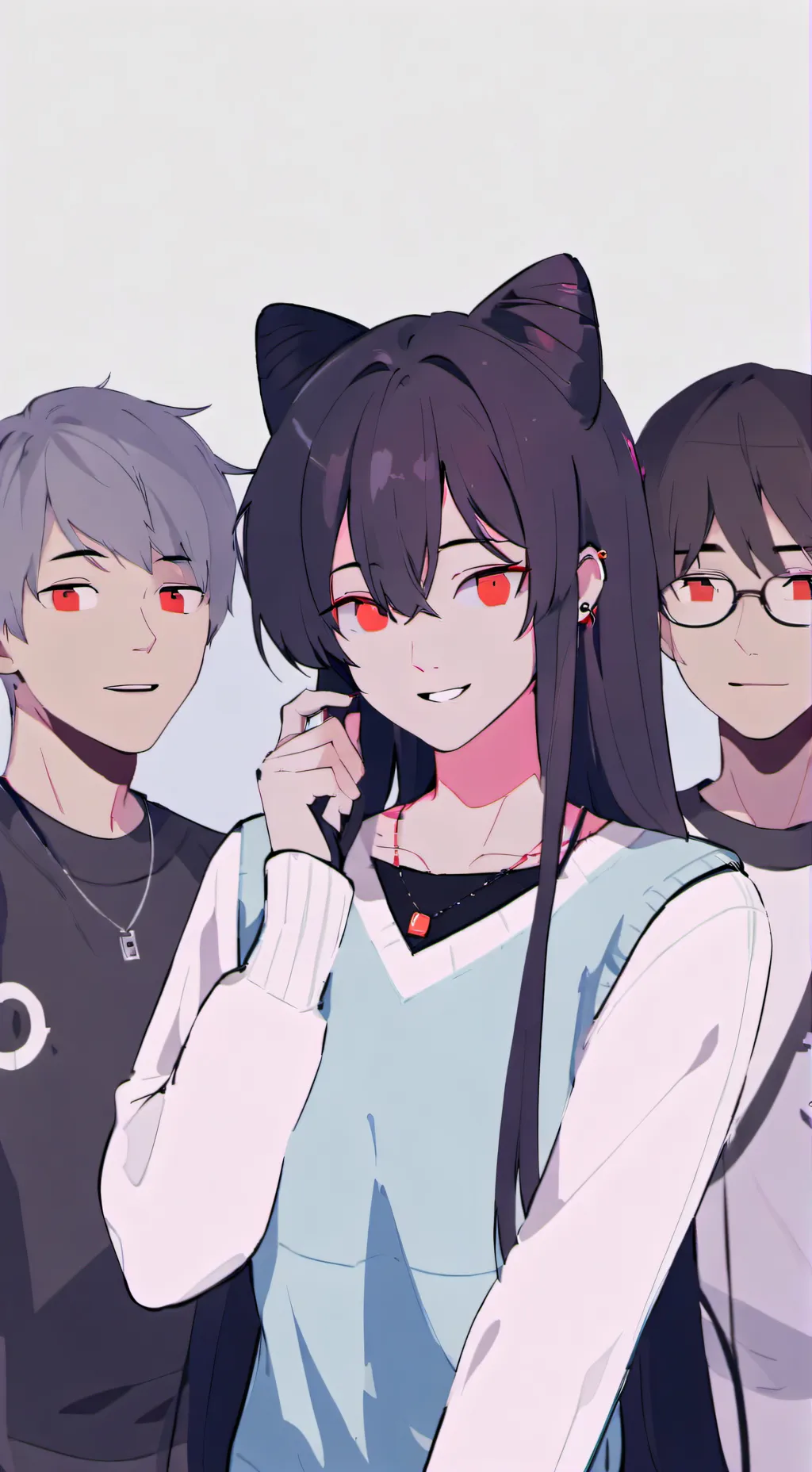 ai character: Andrea  background