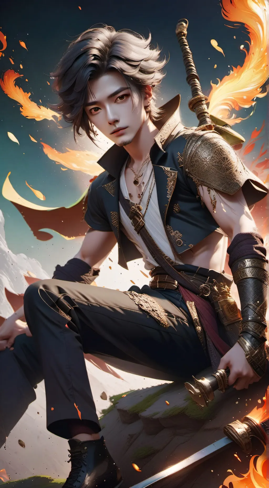 ai character: Keilo  background