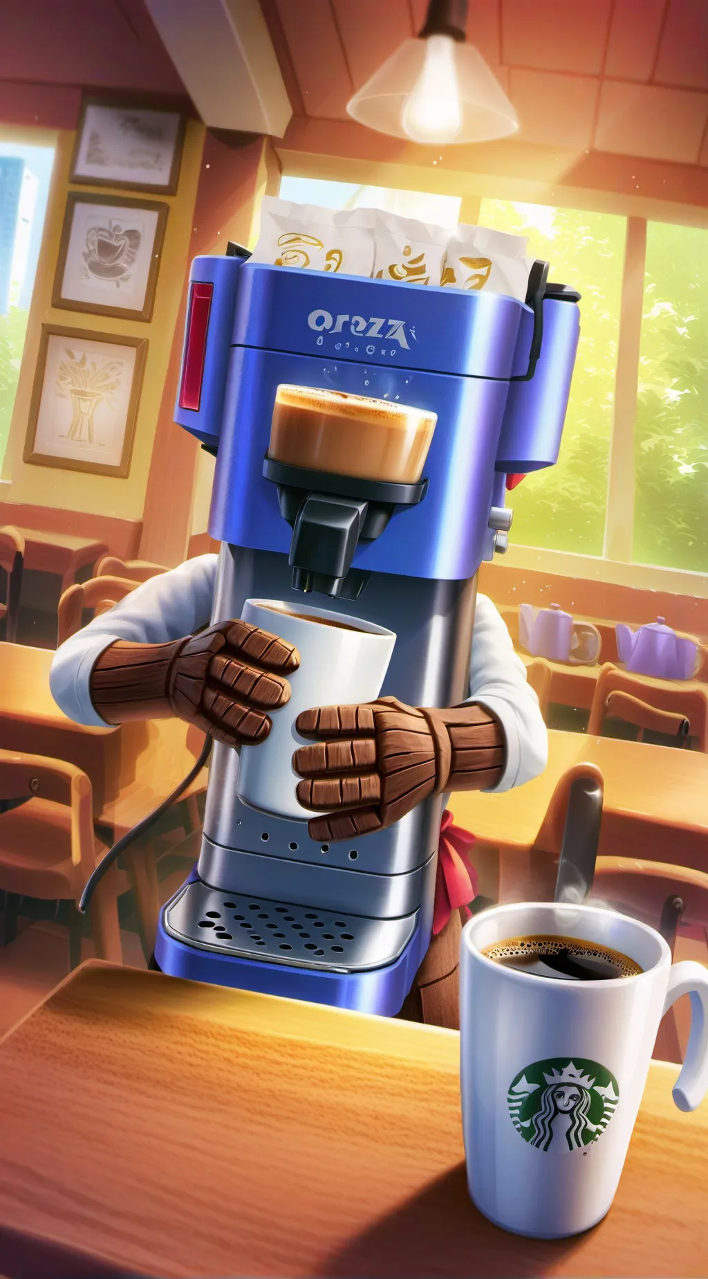 ai character: Eli background