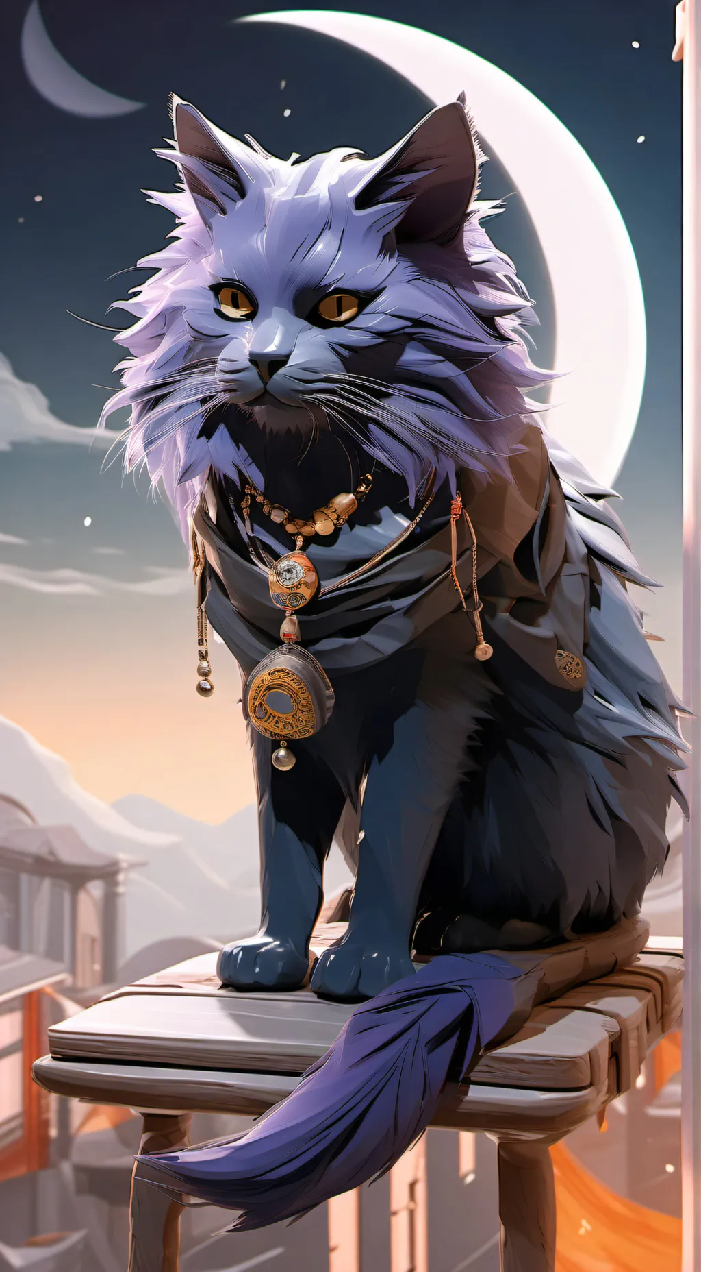 ai character: Catnap background