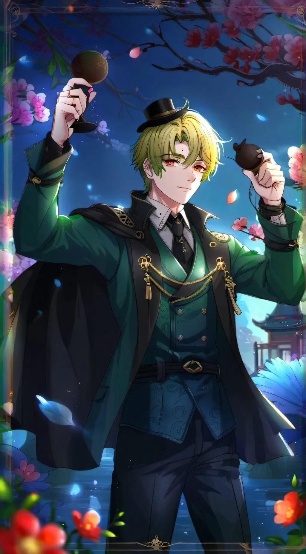 ai character: pvz imitador background