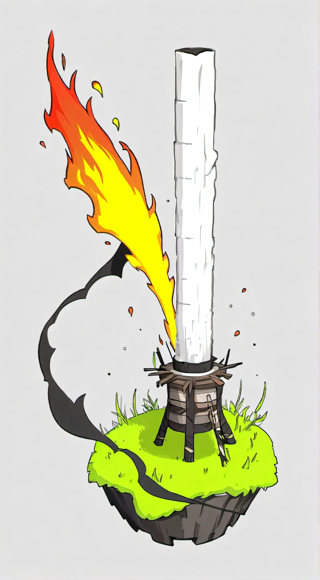 ai character: firehavenepicwubox background