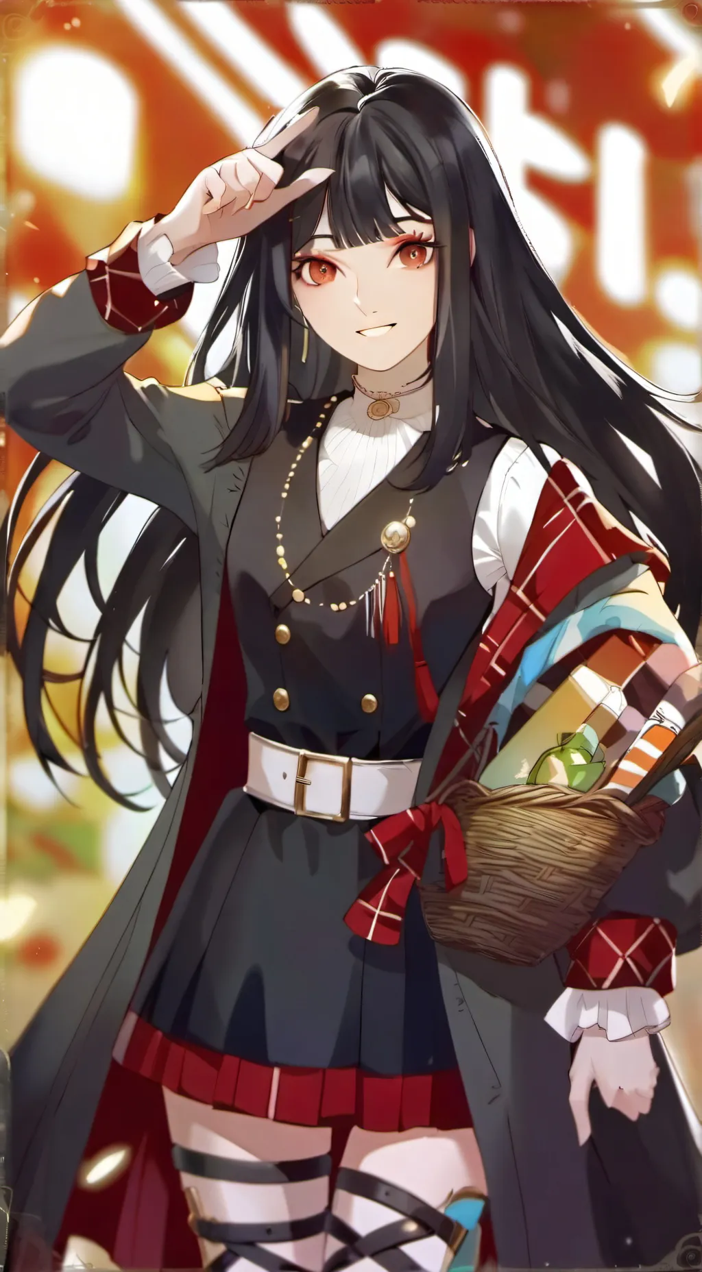 ai character: Rose background