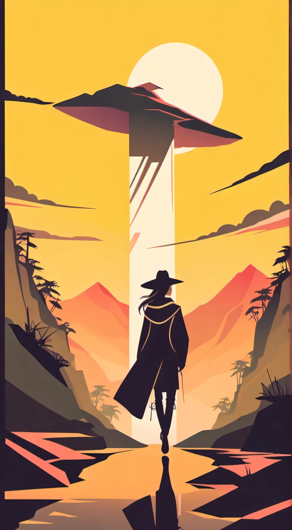 ai character: Дикий Зап background