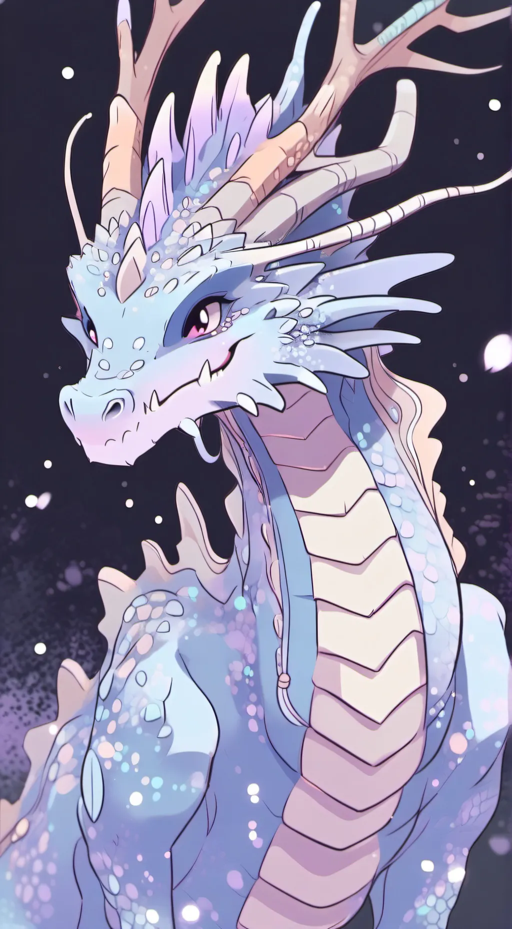 ai character: Lya and laka.  background