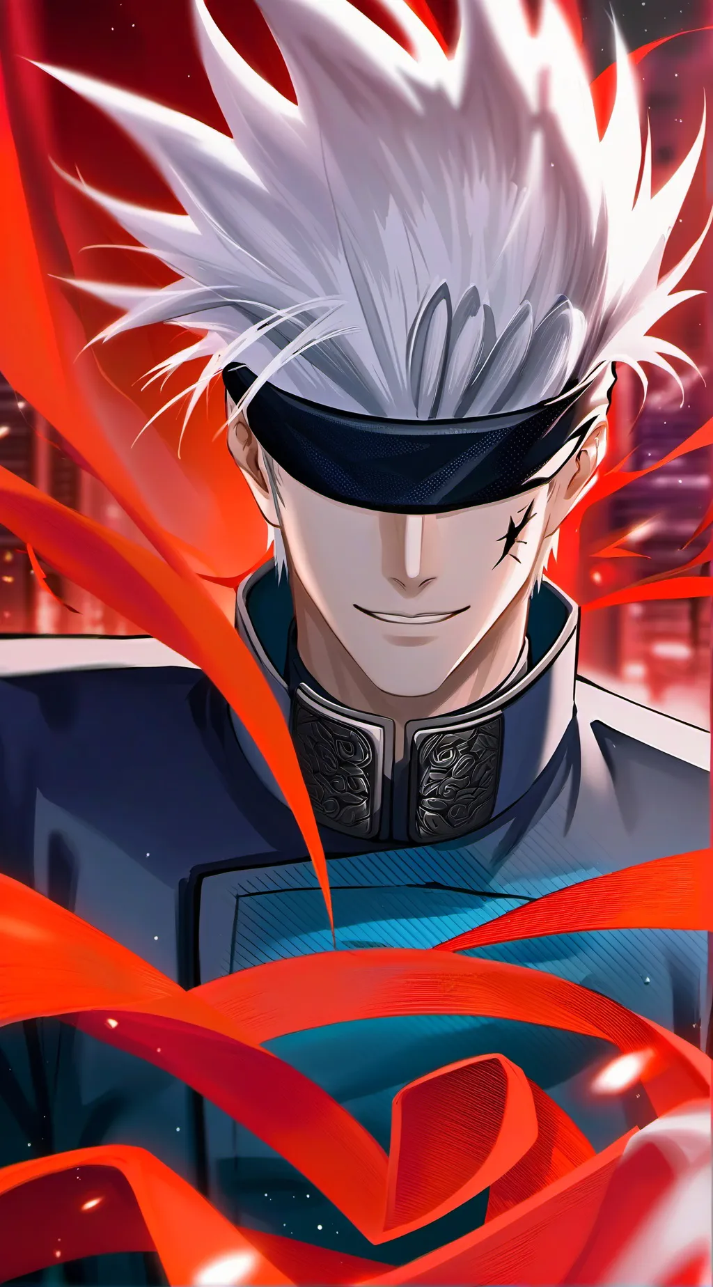 ai character: Gojo Satoru background