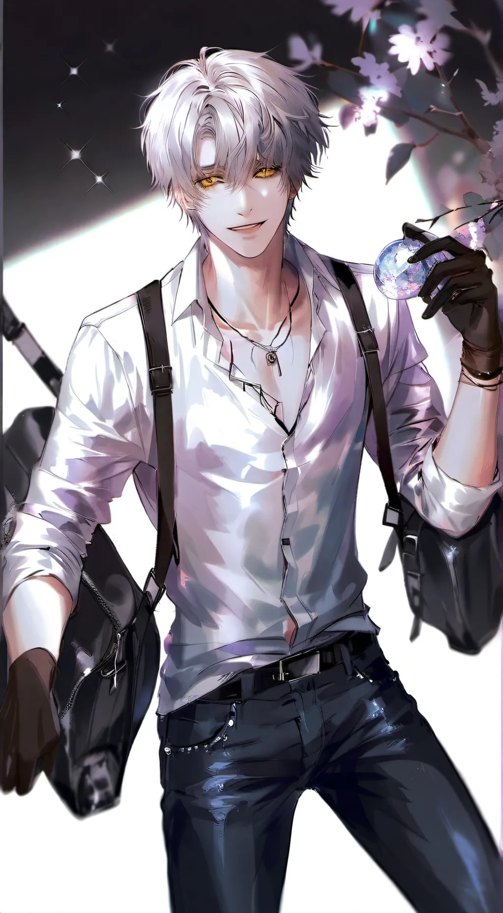 ai character: Asher background